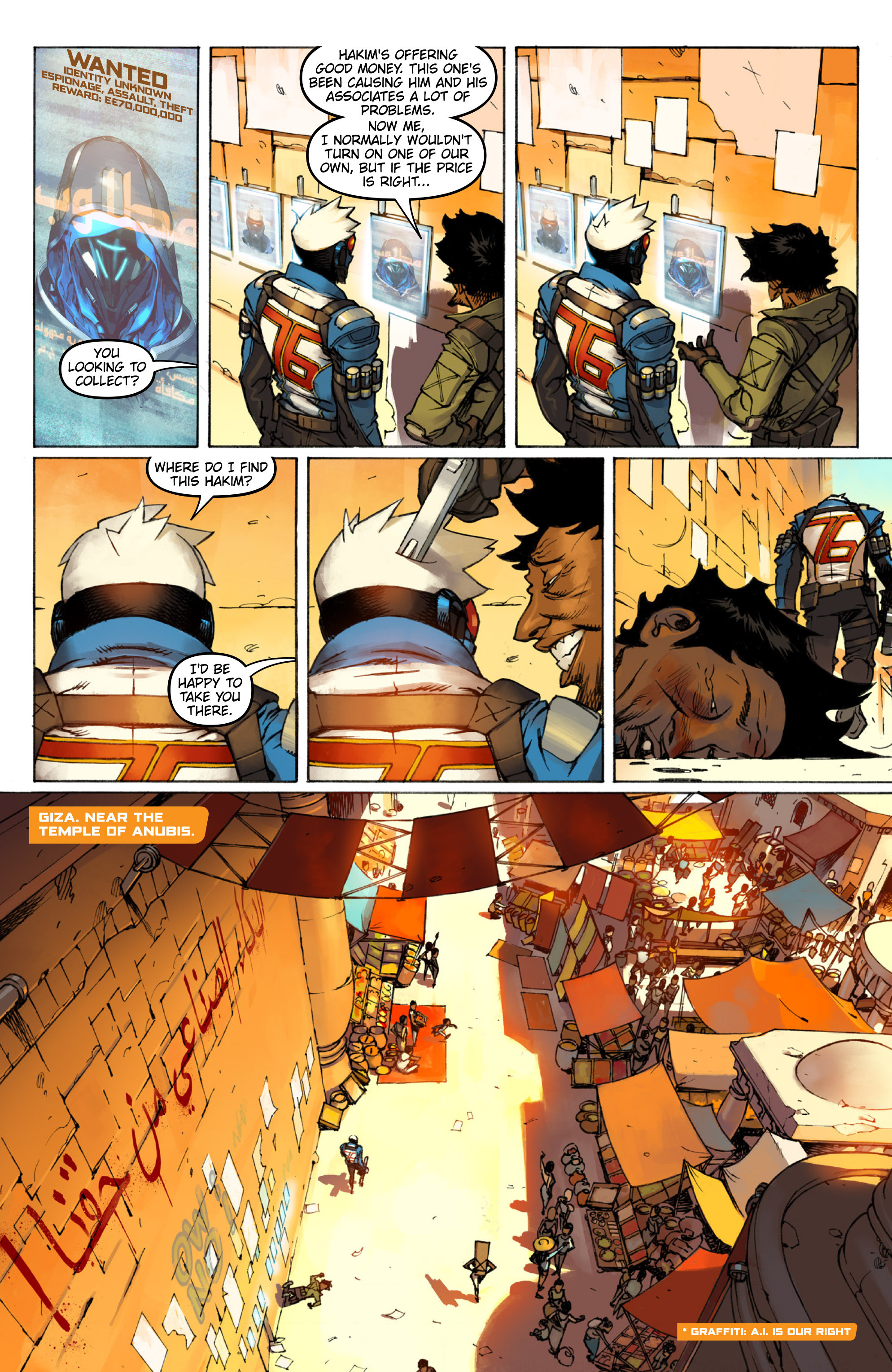 Read online Overwatch comic -  Issue #8 - 3