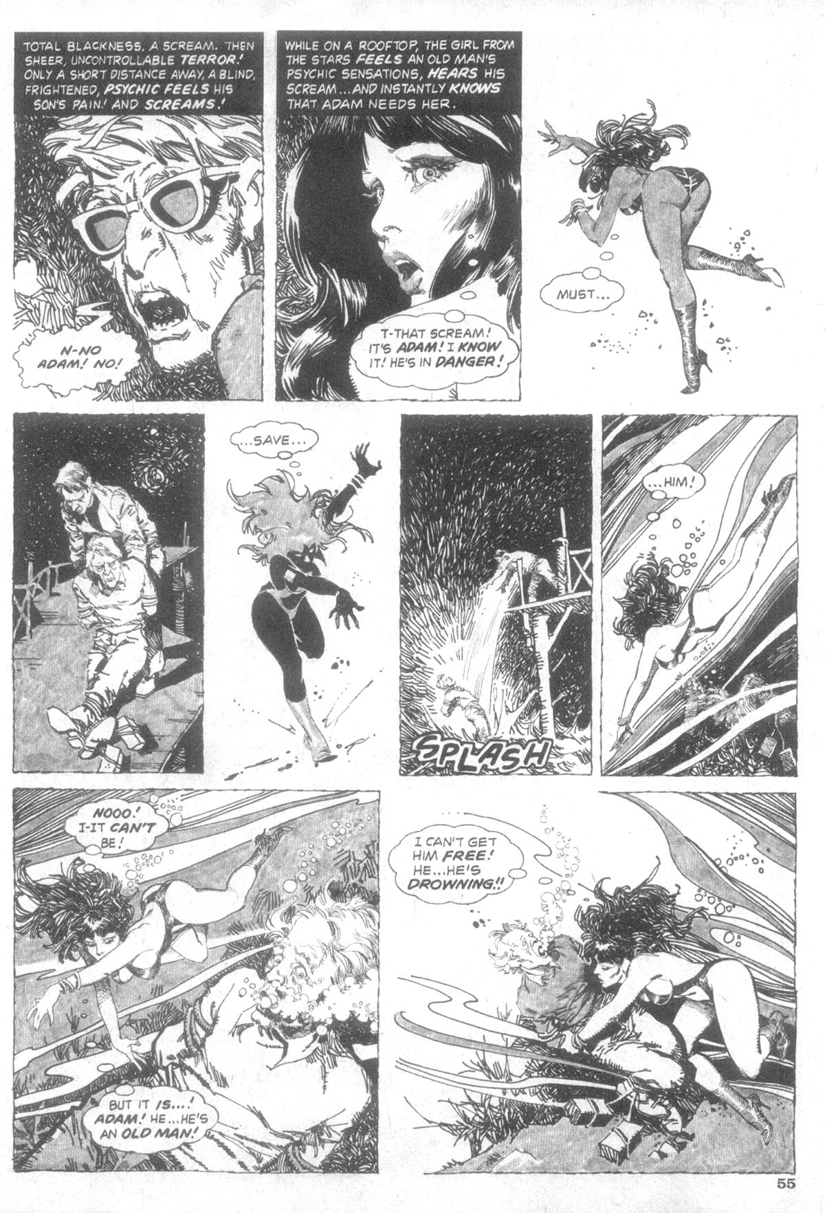 Read online Vampirella (1969) comic -  Issue #91 - 56