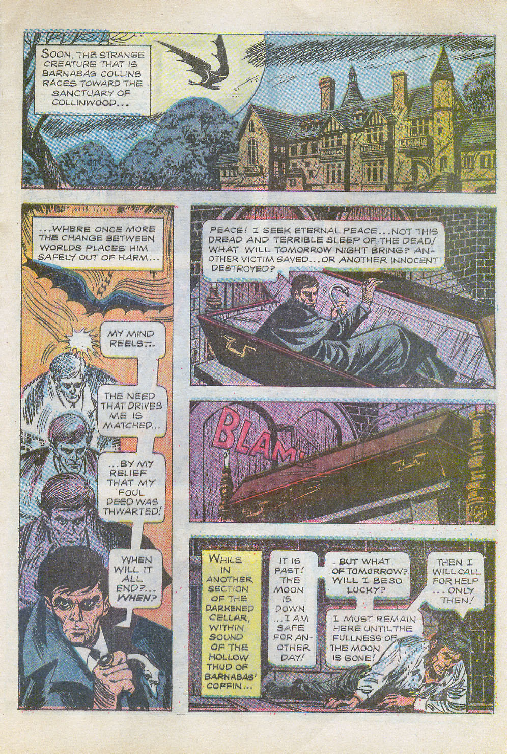 Read online Dark Shadows (1969) comic -  Issue #8 - 9