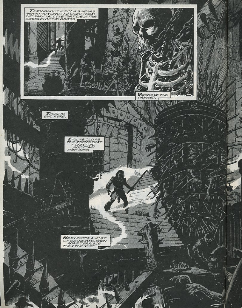 Read online The Savage Sword Of Conan comic -  Issue #176 - 4