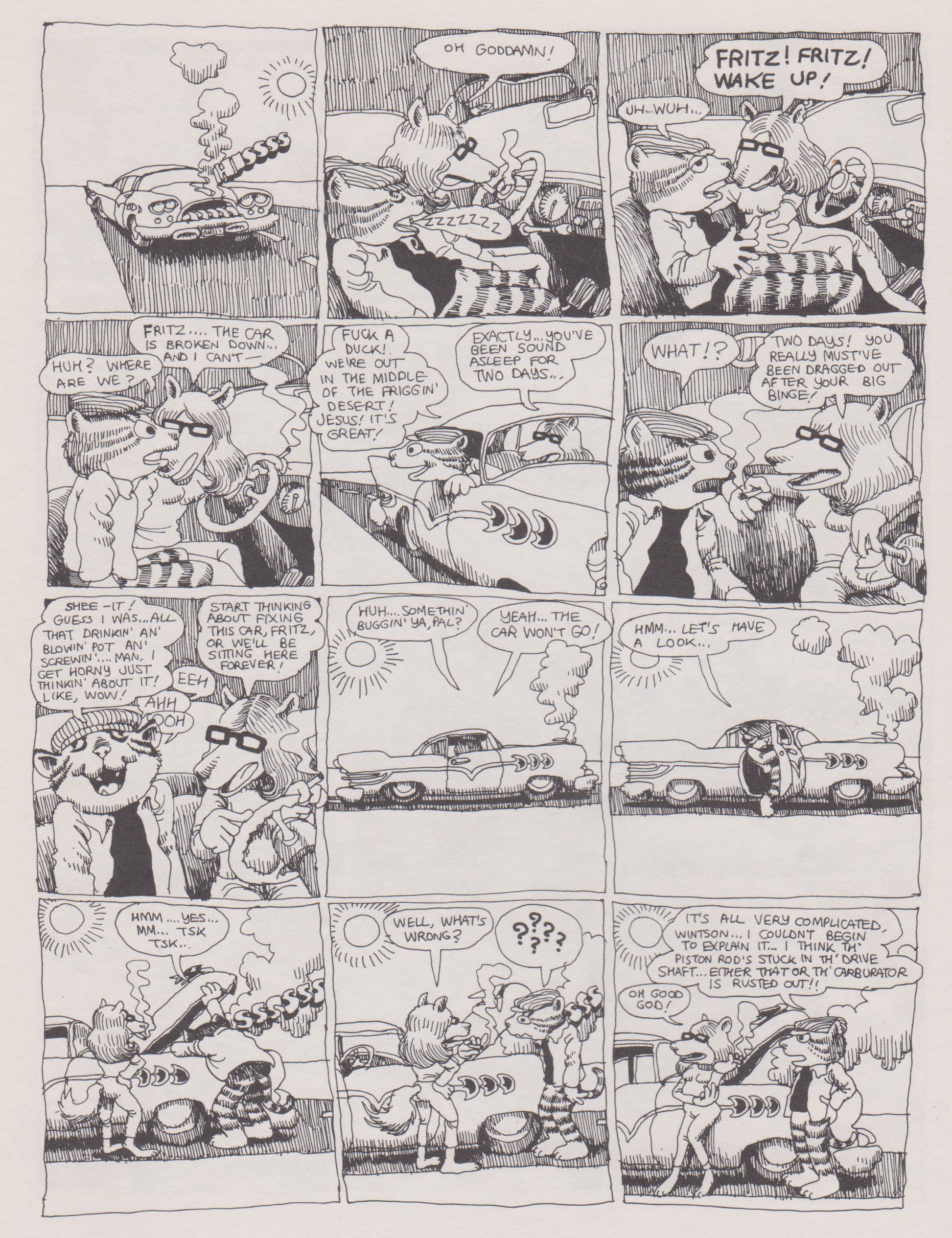 Read online The Complete Fritz the Cat comic -  Issue # Full (Part 2) - 19