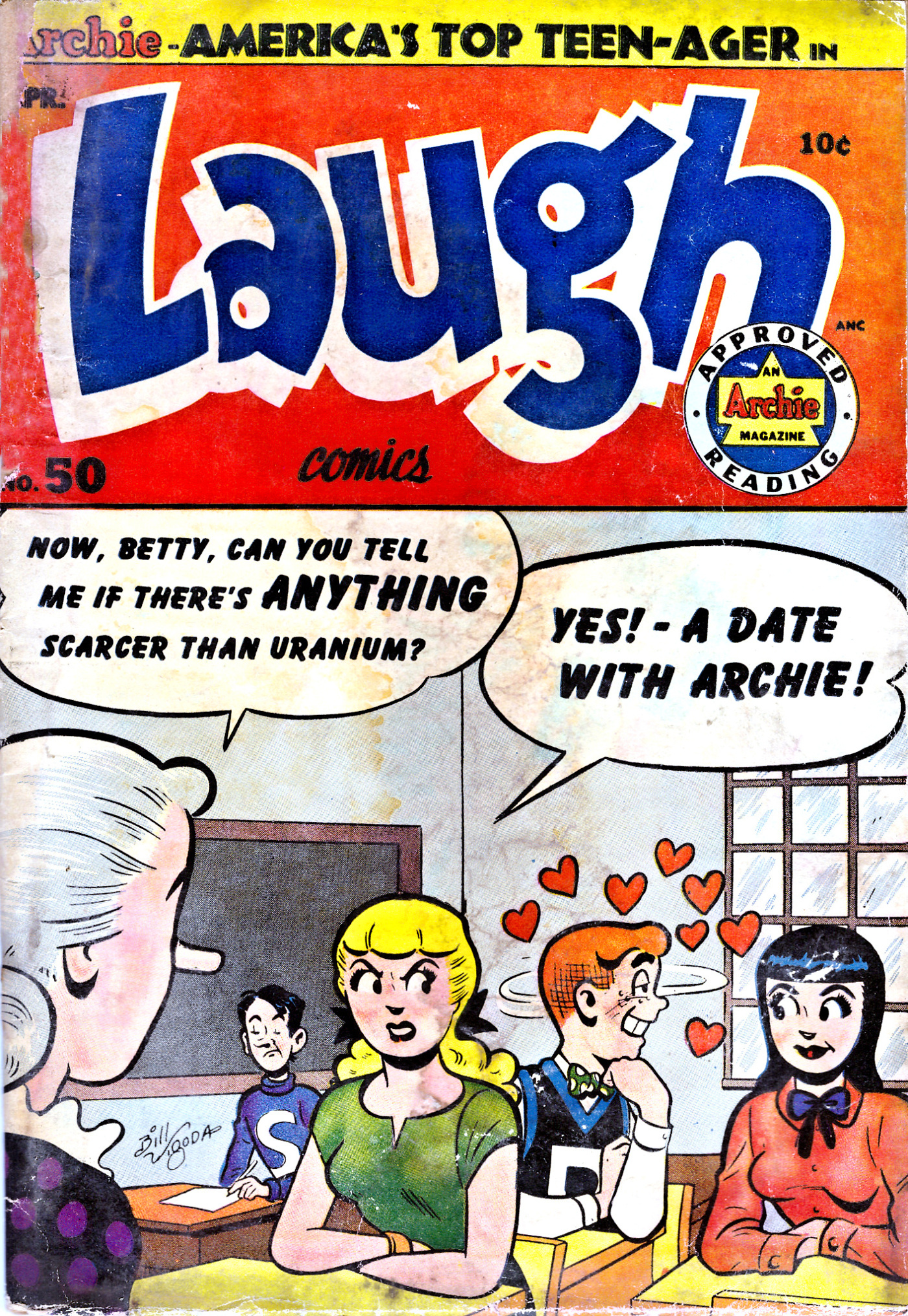 Read online Laugh (Comics) comic -  Issue #50 - 2