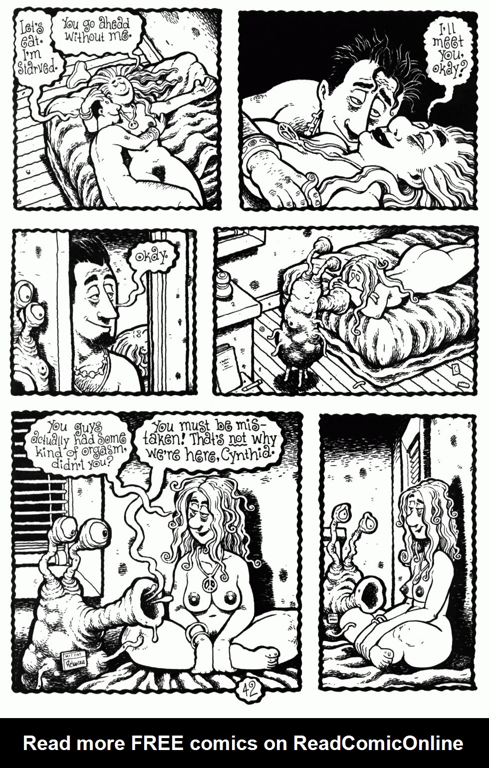 Read online Cynthia Petal's Really Fantastic Alien Sex Frenzy! comic -  Issue # Full - 43