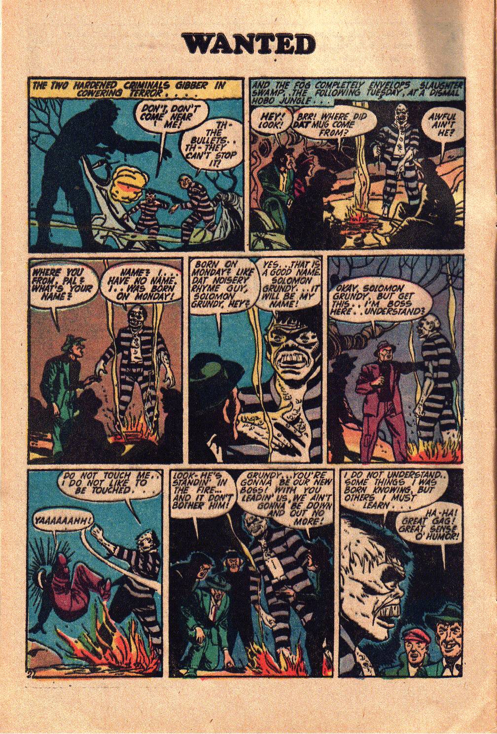 Read online Wanted, the World's Most Dangerous Villains comic -  Issue #4 - 4