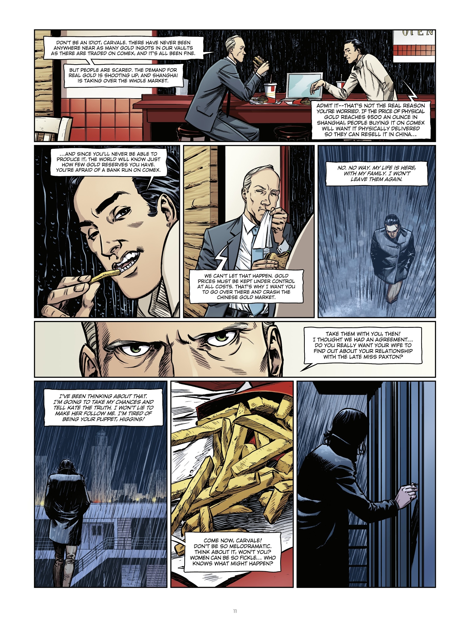Read online Hedge Fund comic -  Issue #6 - 11