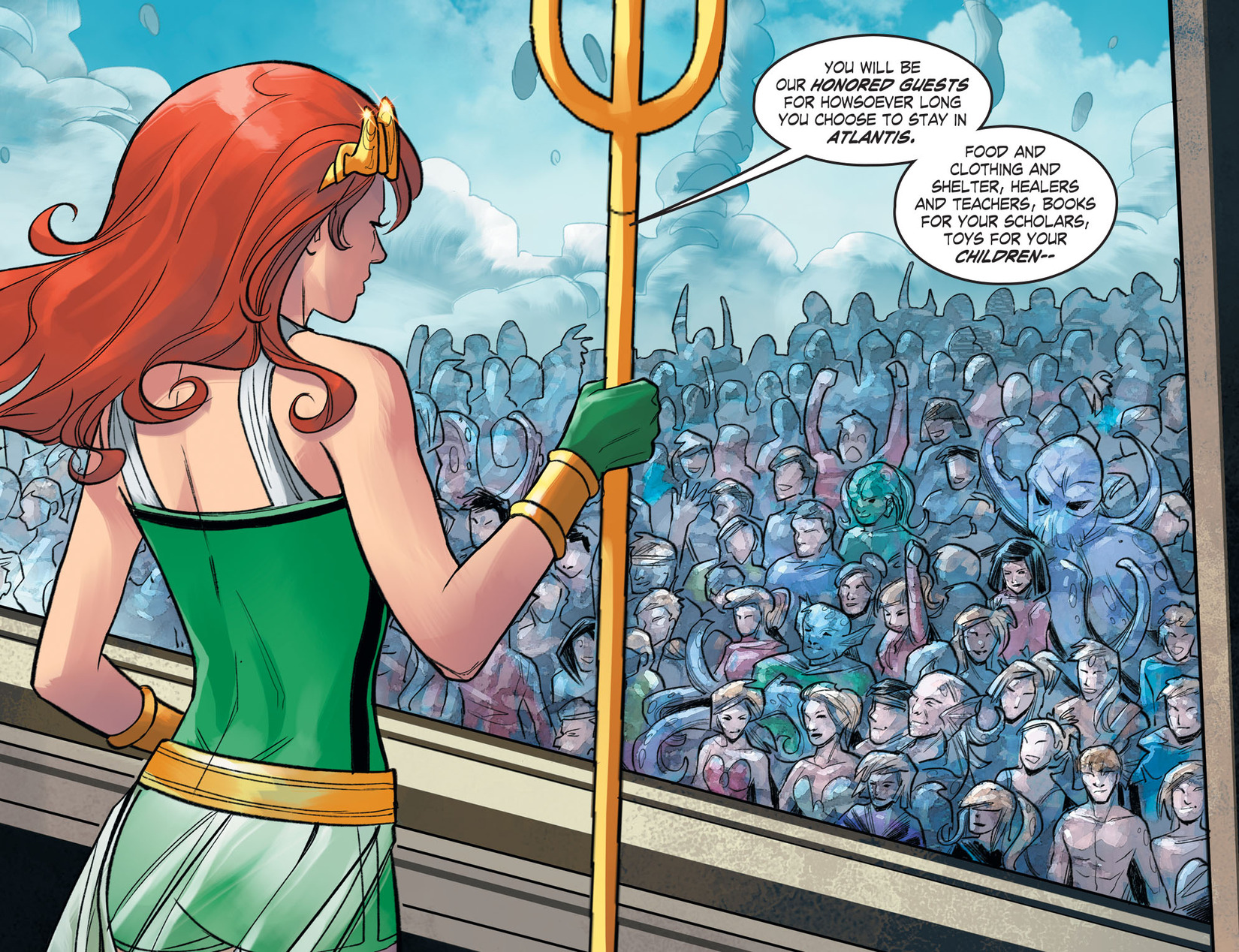 Read online DC Comics: Bombshells comic -  Issue #54 - 6
