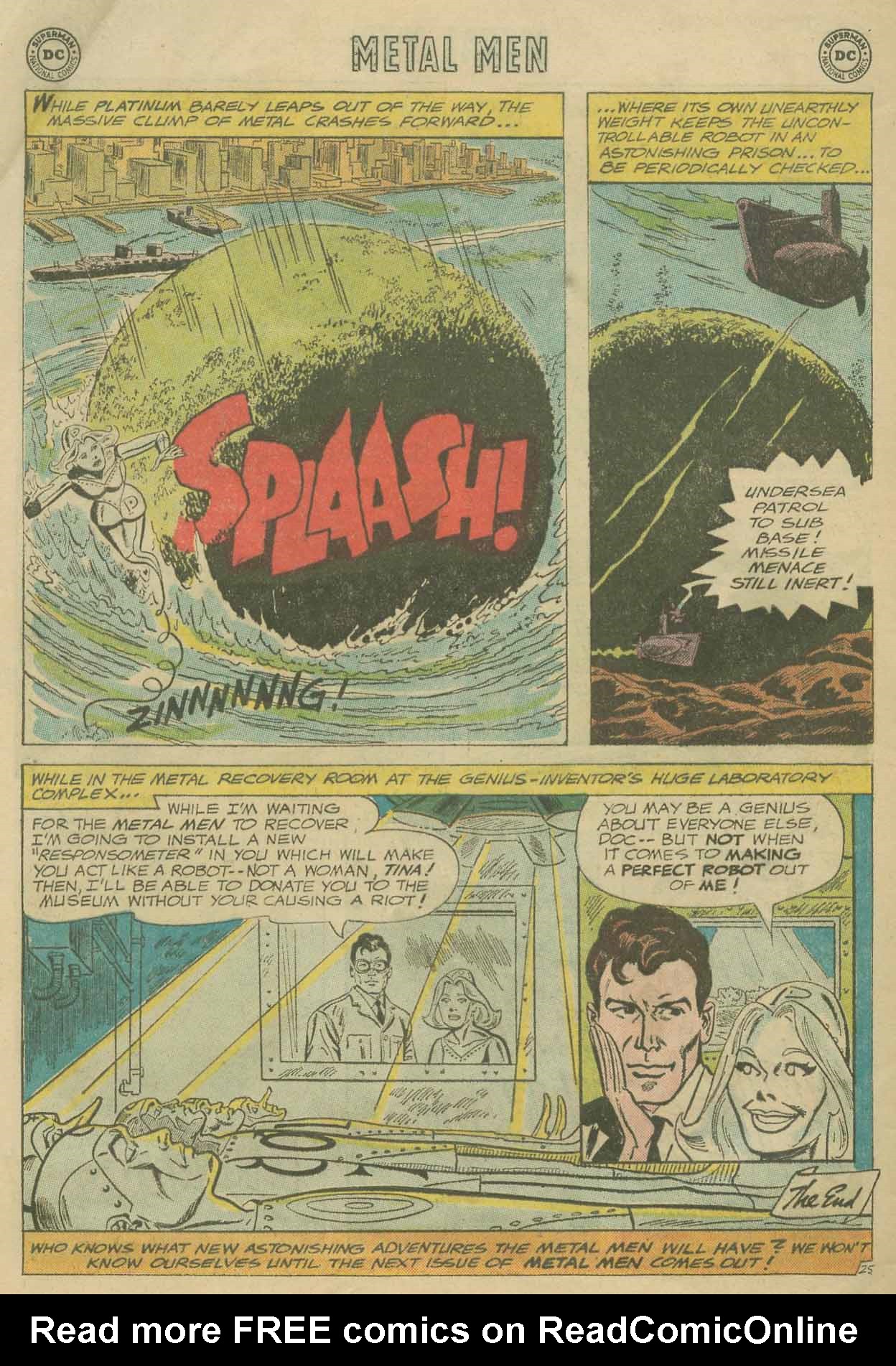 Read online Metal Men (1963) comic -  Issue #1 - 32