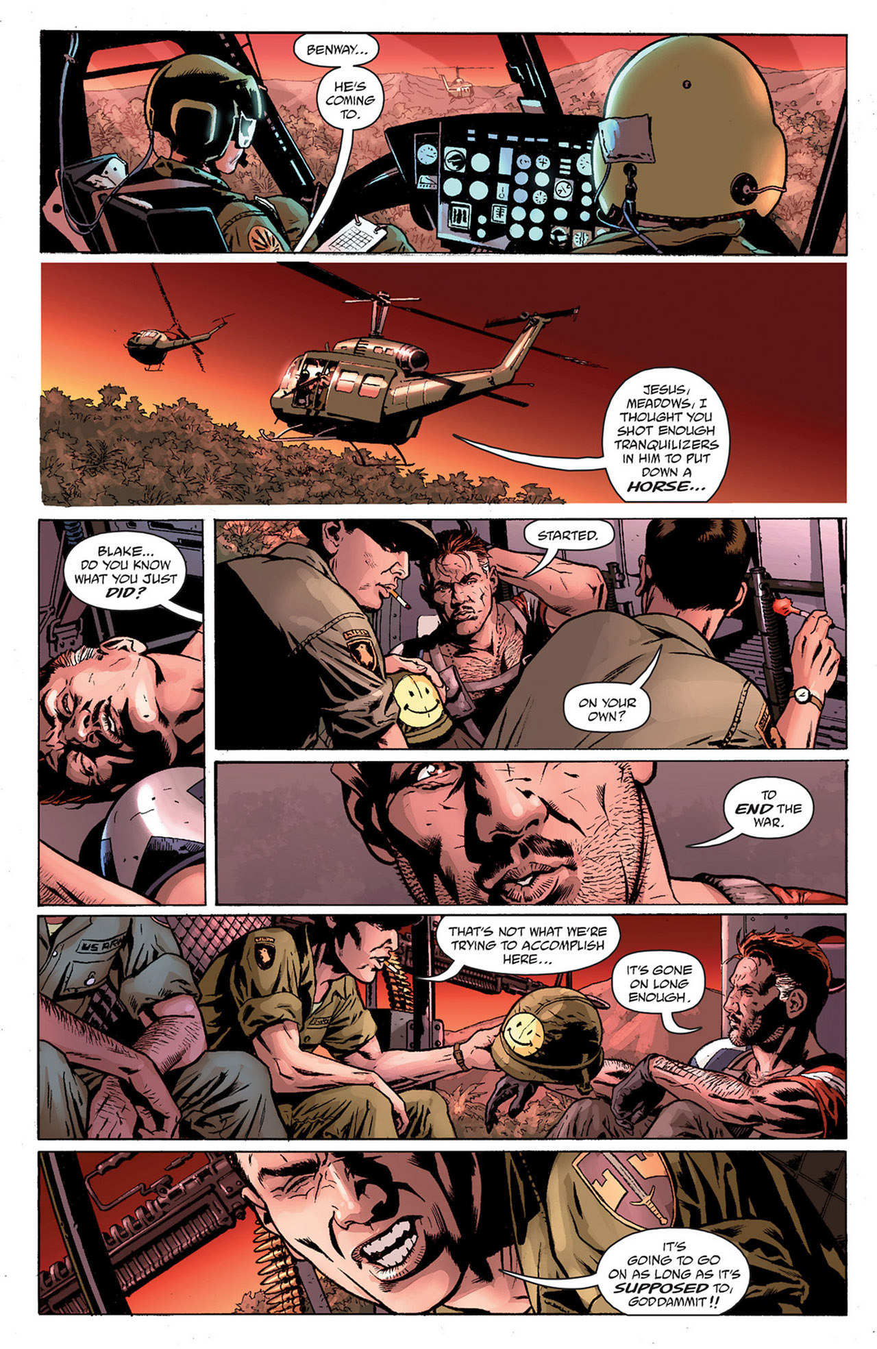 Read online Before Watchmen: Comedian comic -  Issue #4 - 11