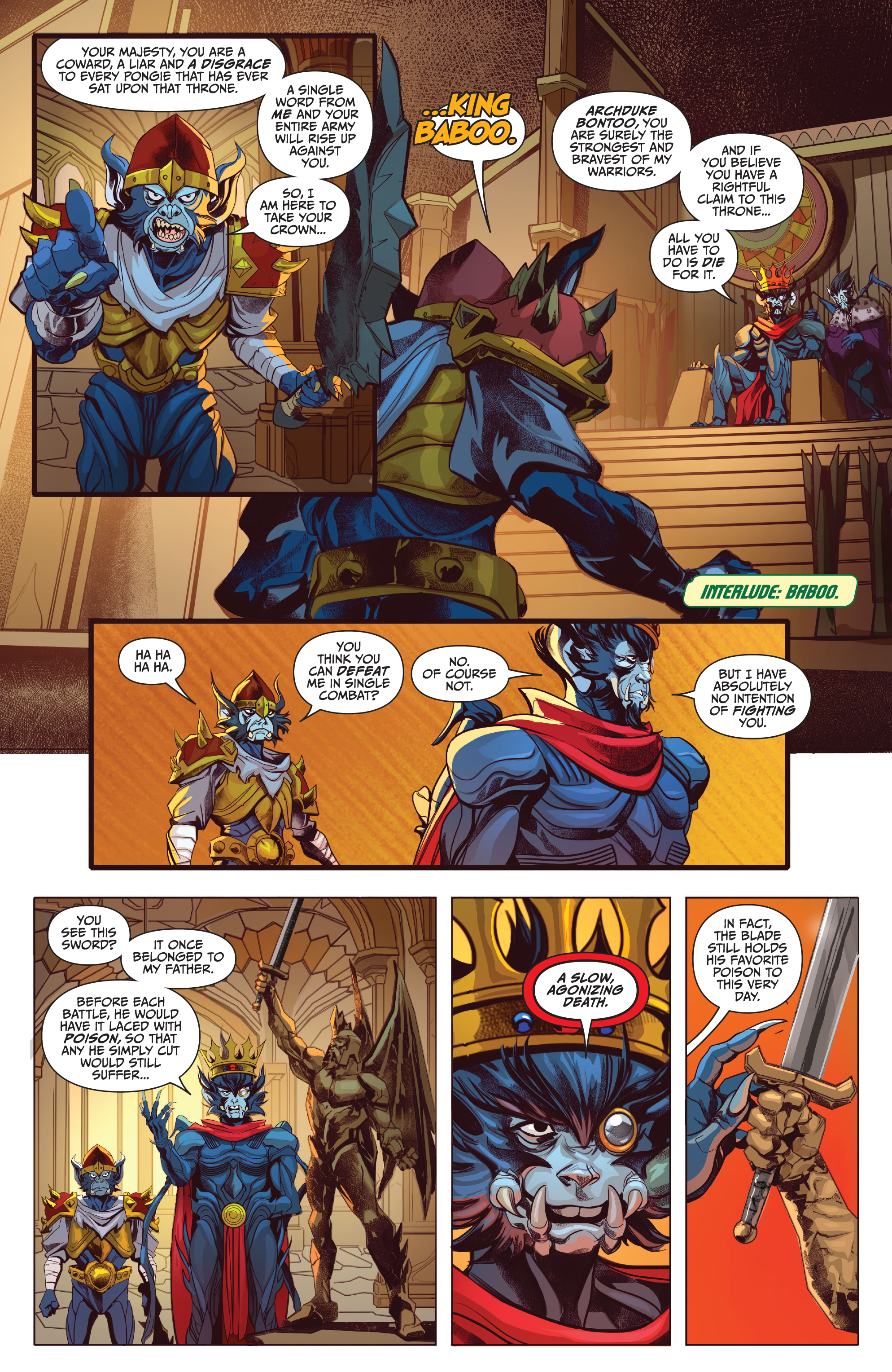 Read online Saban's Go Go Power Rangers comic -  Issue #28 - 14