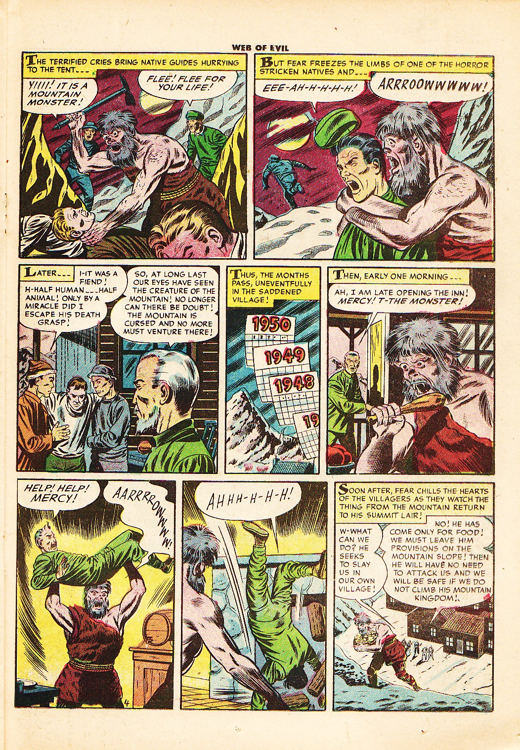 Read online Web of Evil comic -  Issue #18 - 21