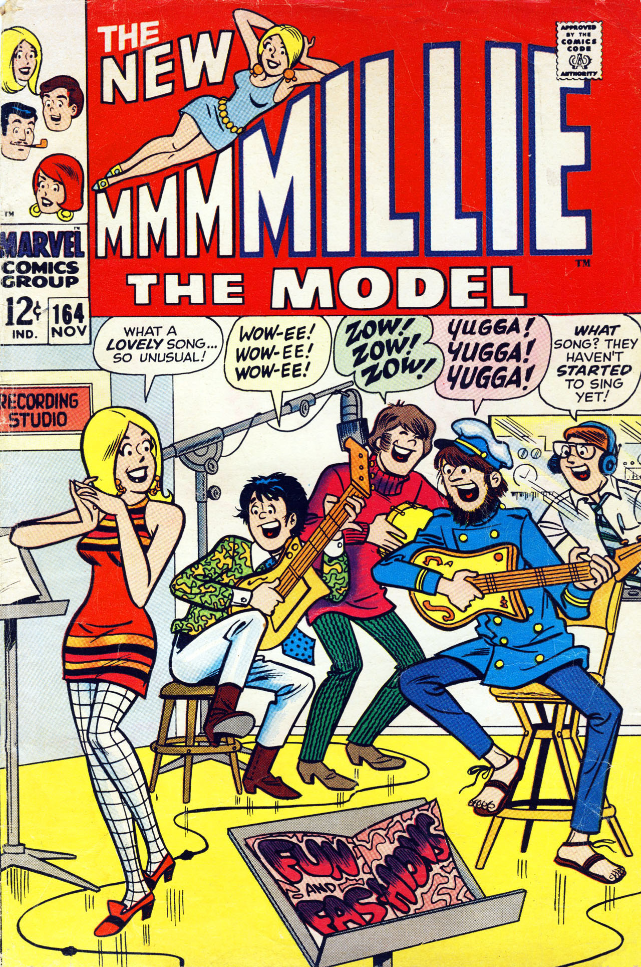 Read online Millie the Model comic -  Issue #164 - 1