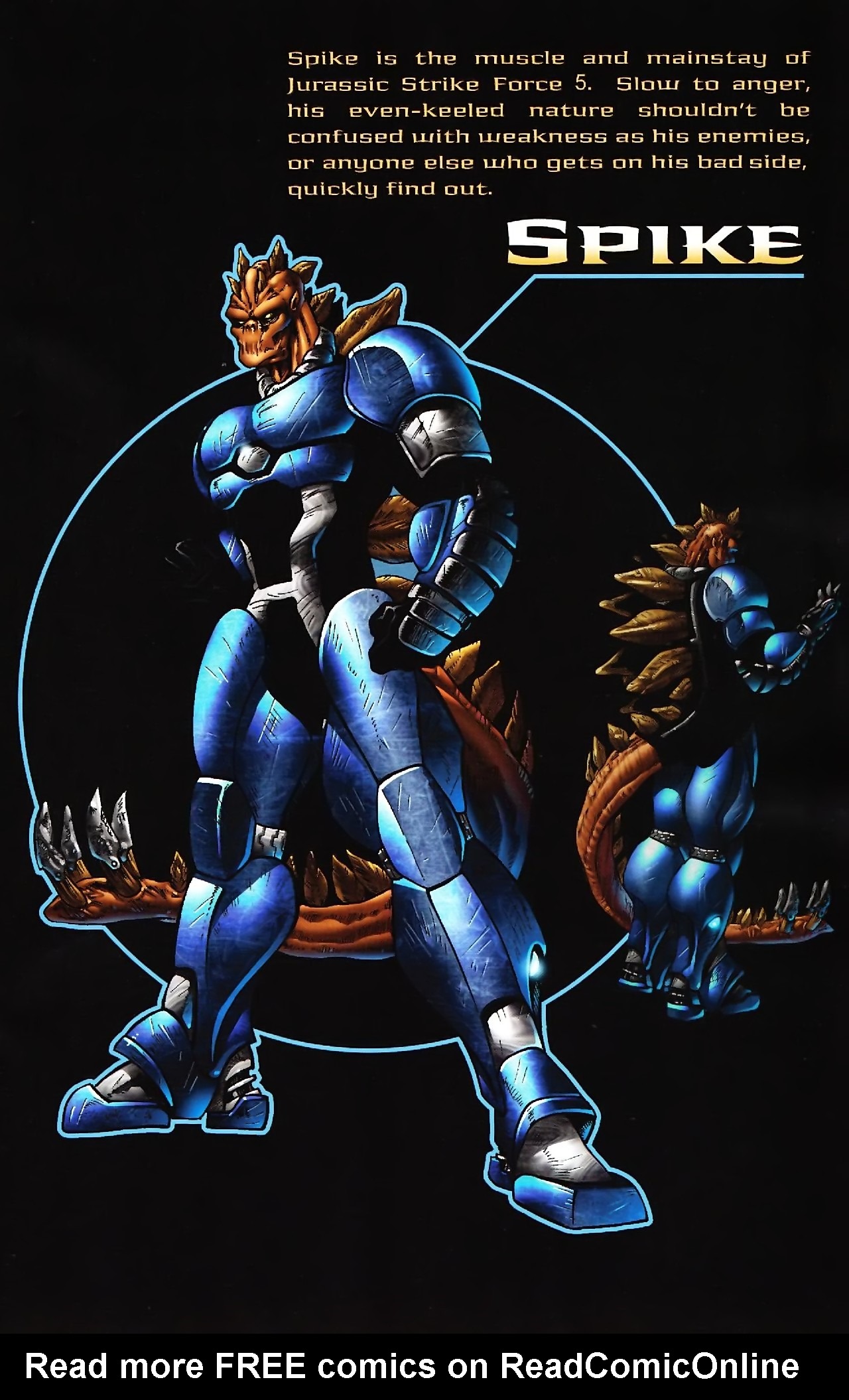 Read online Jurassic StrikeForce 5 comic -  Issue #0 - 13