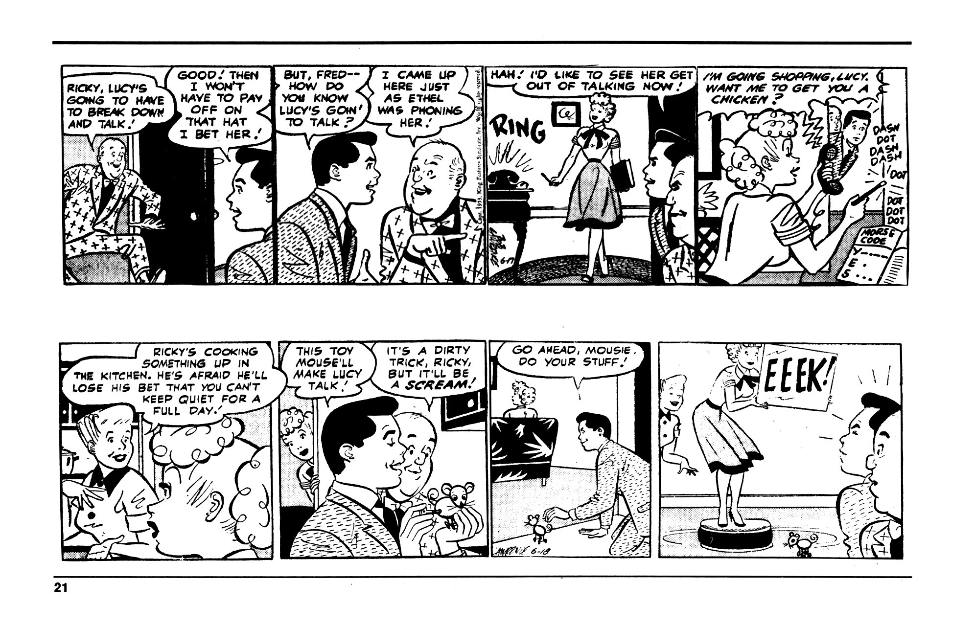 Read online I Love Lucy comic -  Issue #3 - 23