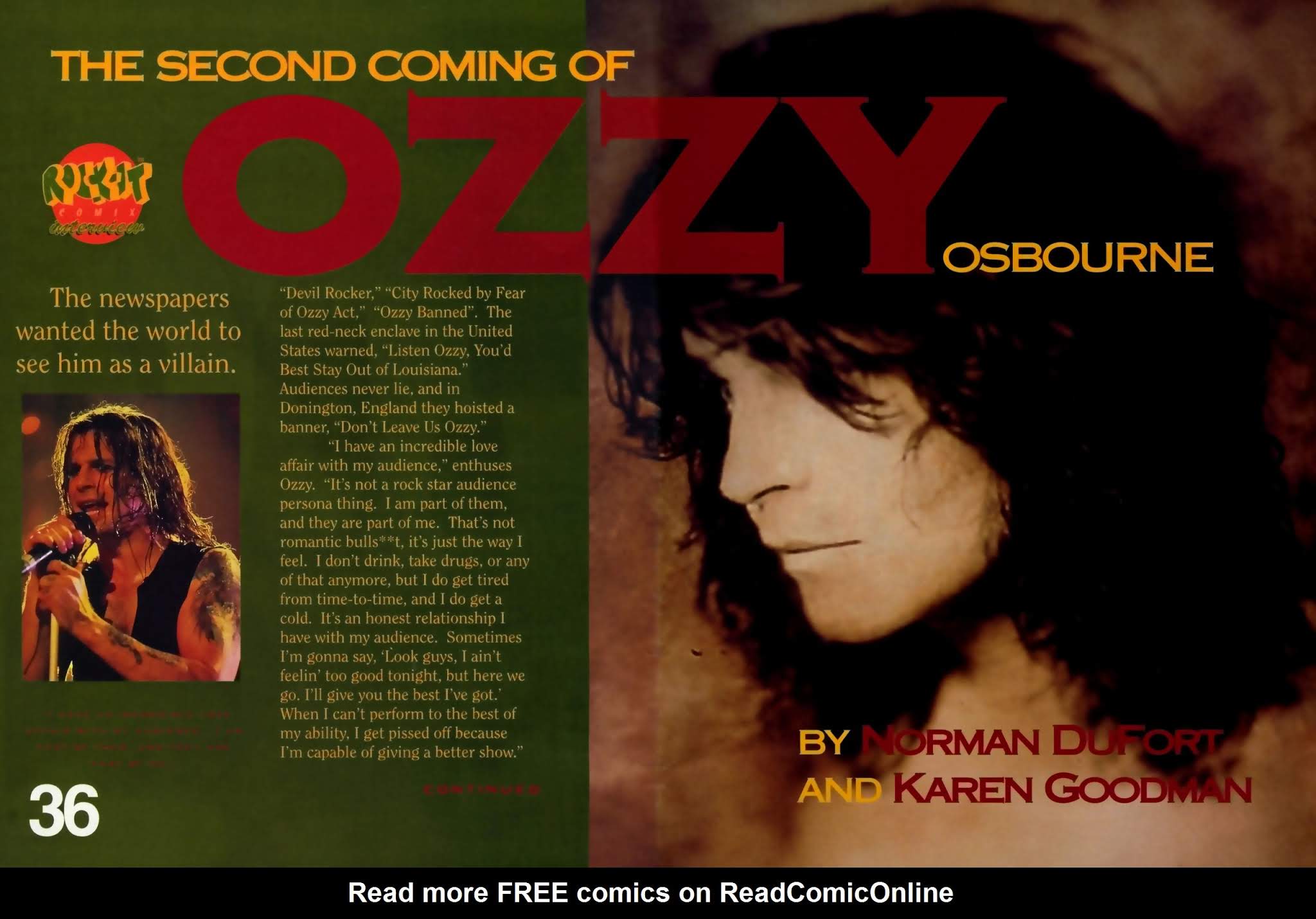 Read online Ozzy Osbourne comic -  Issue # Full - 38