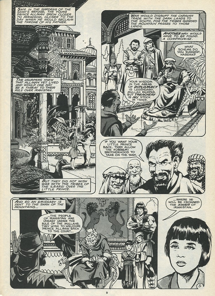 Read online The Savage Sword Of Conan comic -  Issue #165 - 11