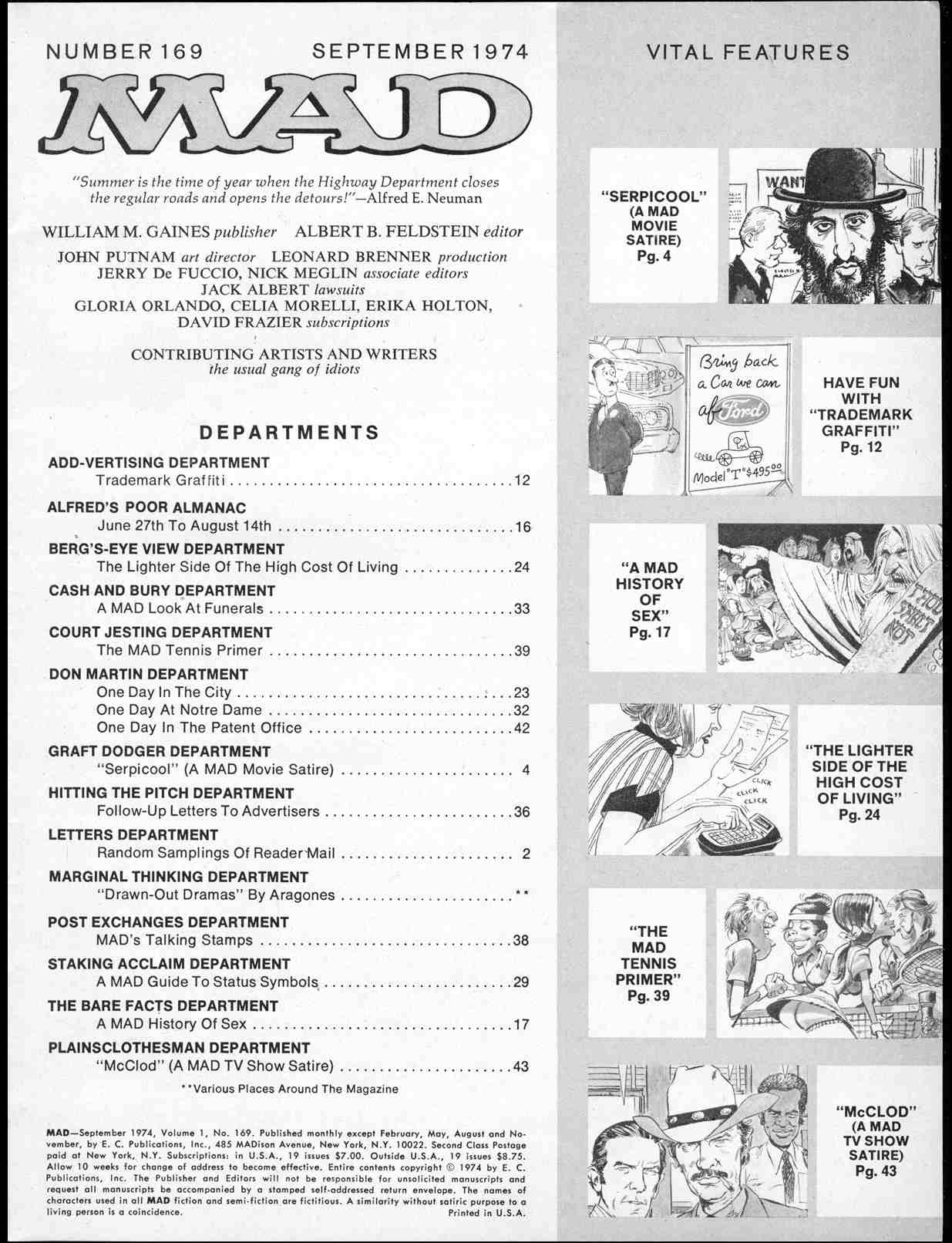 Read online MAD comic -  Issue #169 - 3