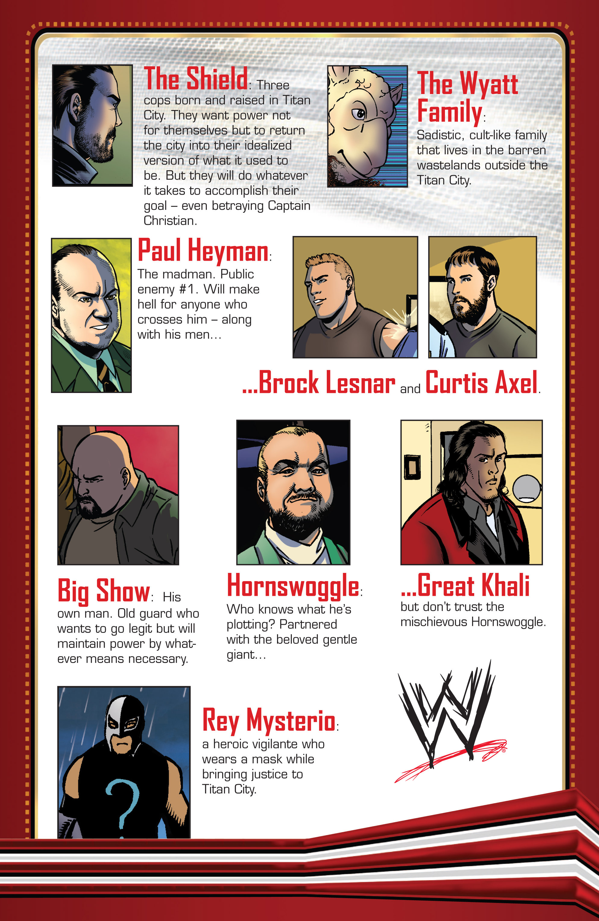 Read online WWE Superstars comic -  Issue #4 - 5