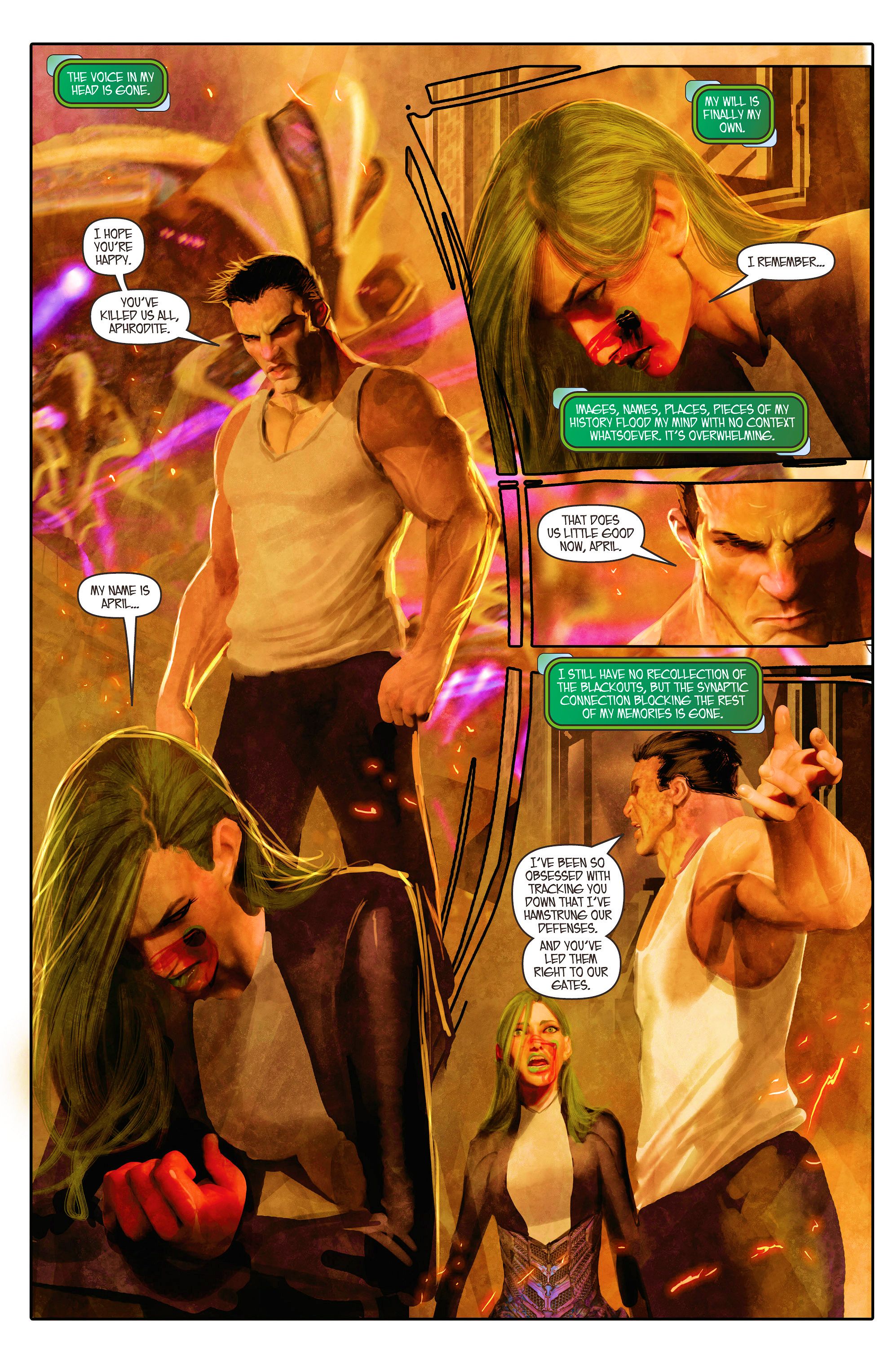 Read online Aphrodite IX (2013) comic -  Issue #5 - 5