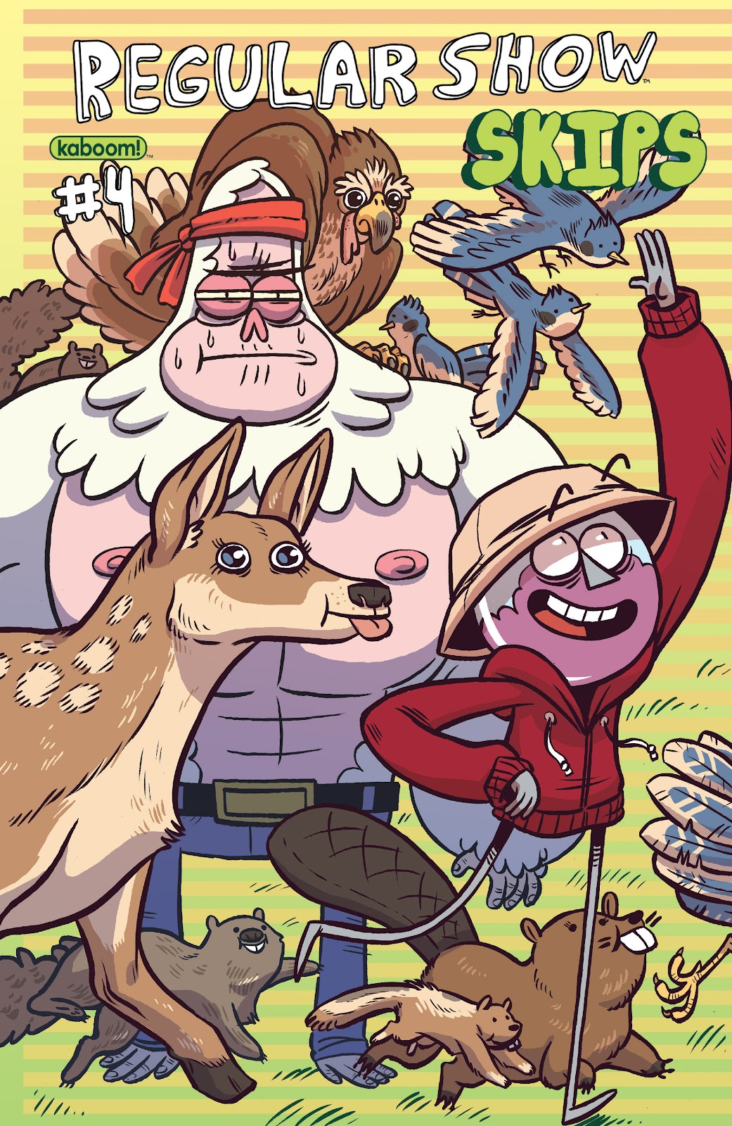 Regular Show: Skips issue 4 - Page 1