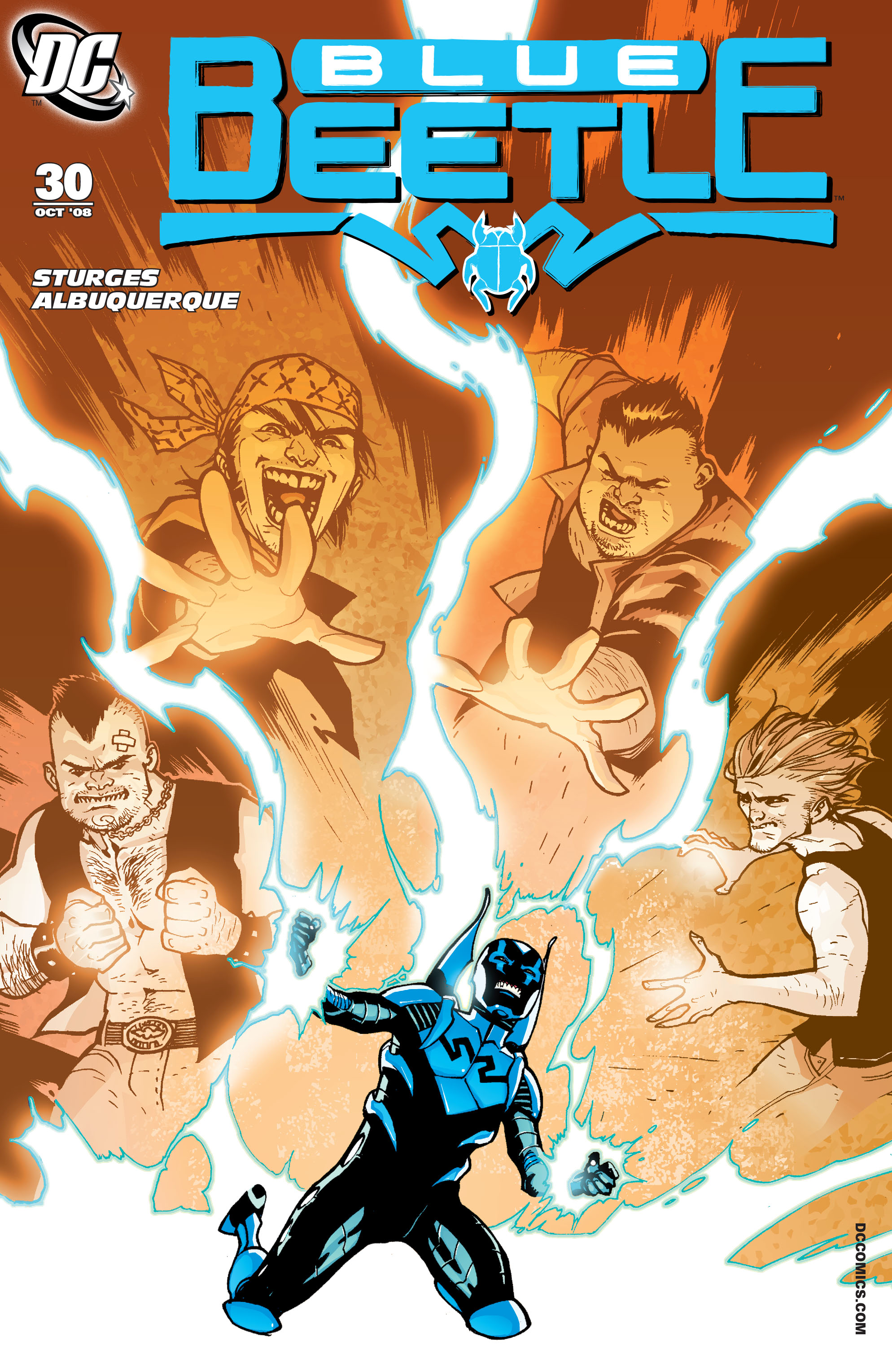 Read online Blue Beetle (2006) comic -  Issue #30 - 1