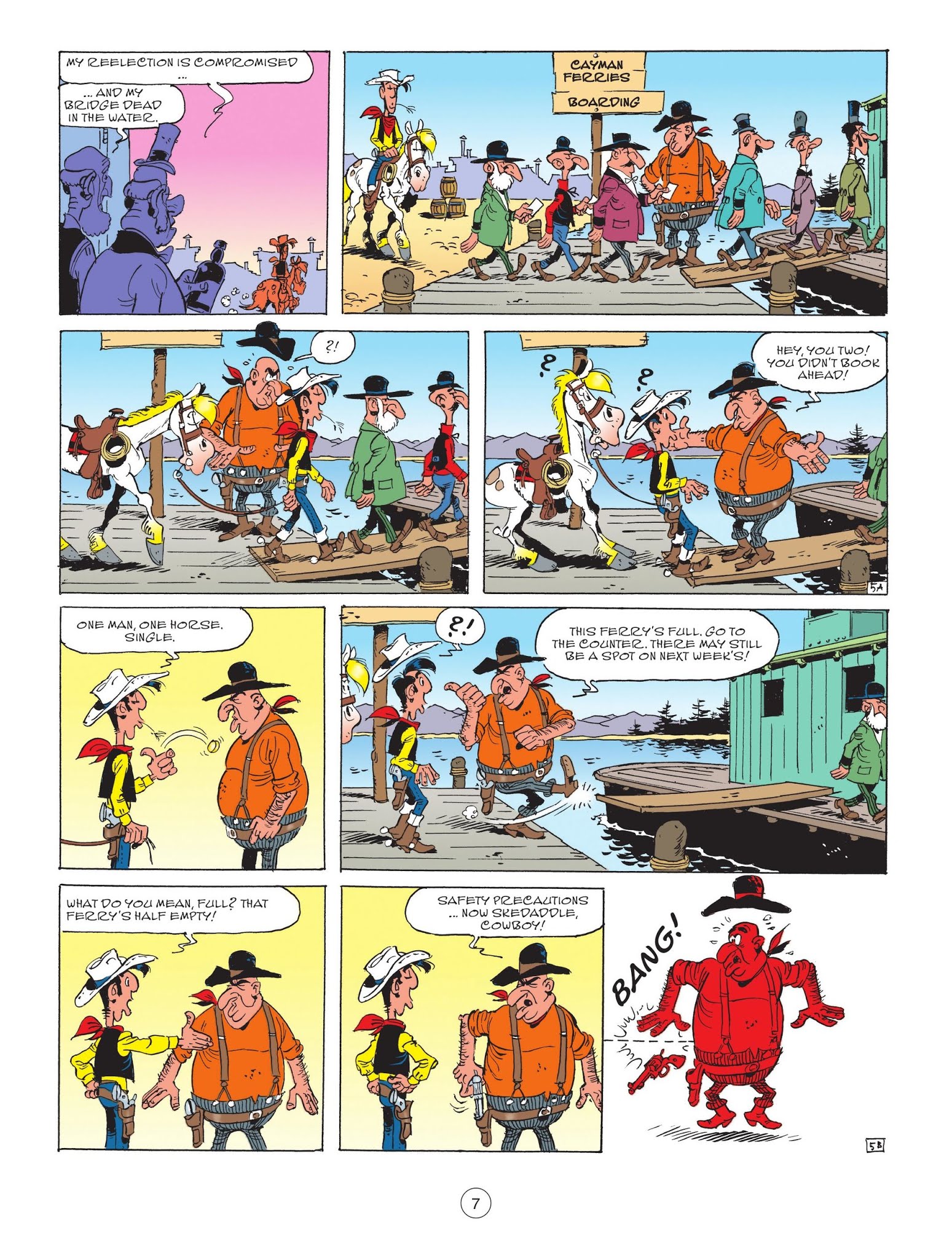 Read online A Lucky Luke Adventure comic -  Issue #68 - 8