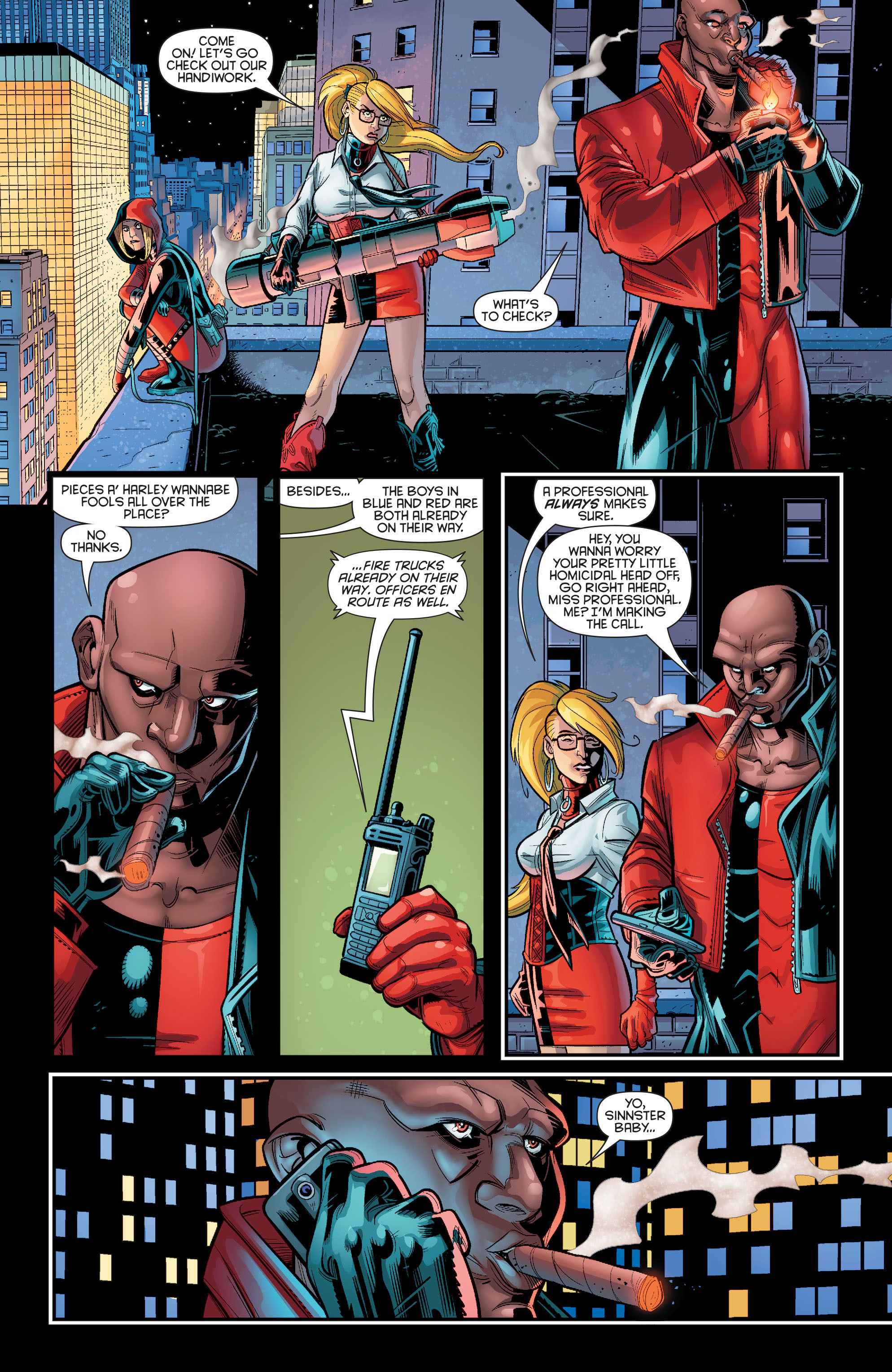 Read online Harley Quinn And Her Gang Of Harleys comic -  Issue #3 - 4