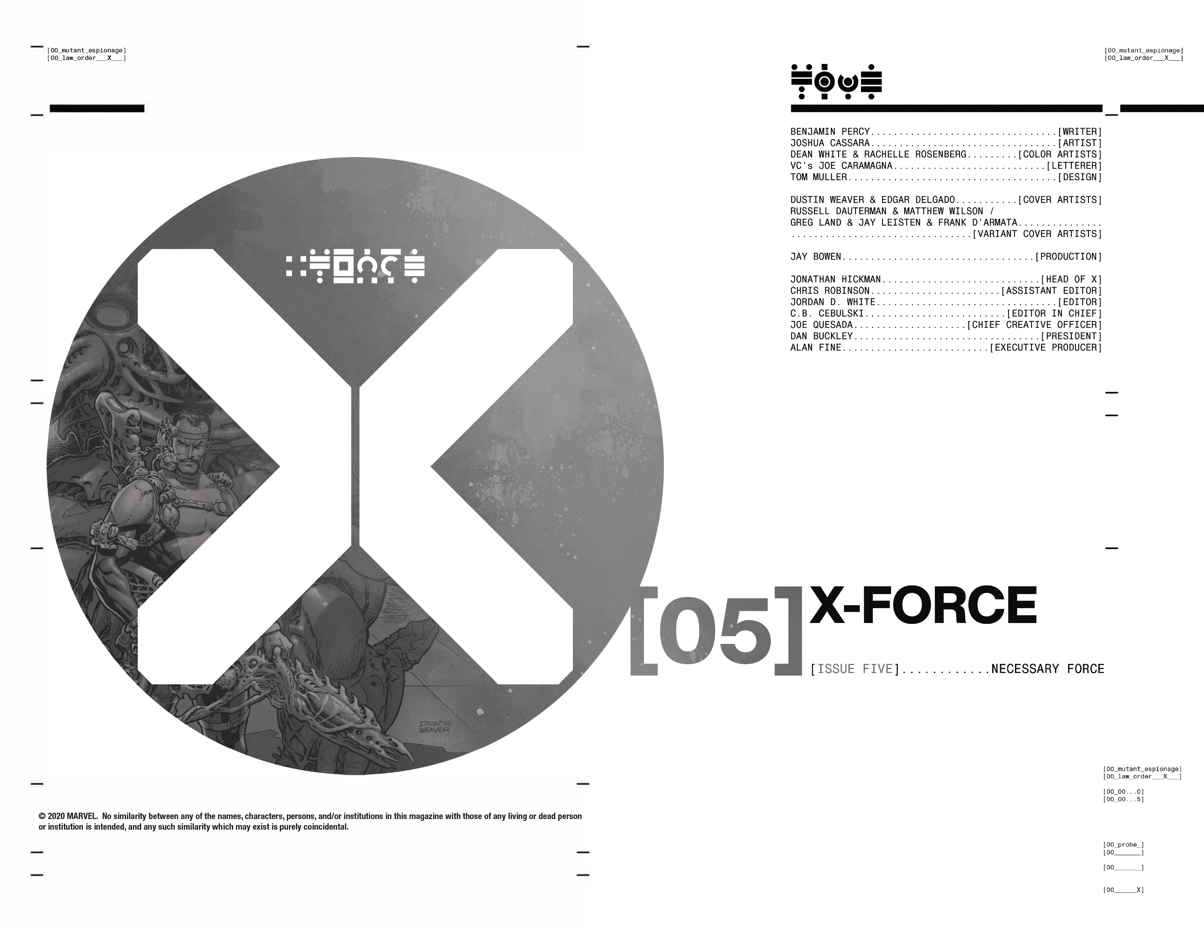 Read online X-Force (2019) comic -  Issue #5 - 5