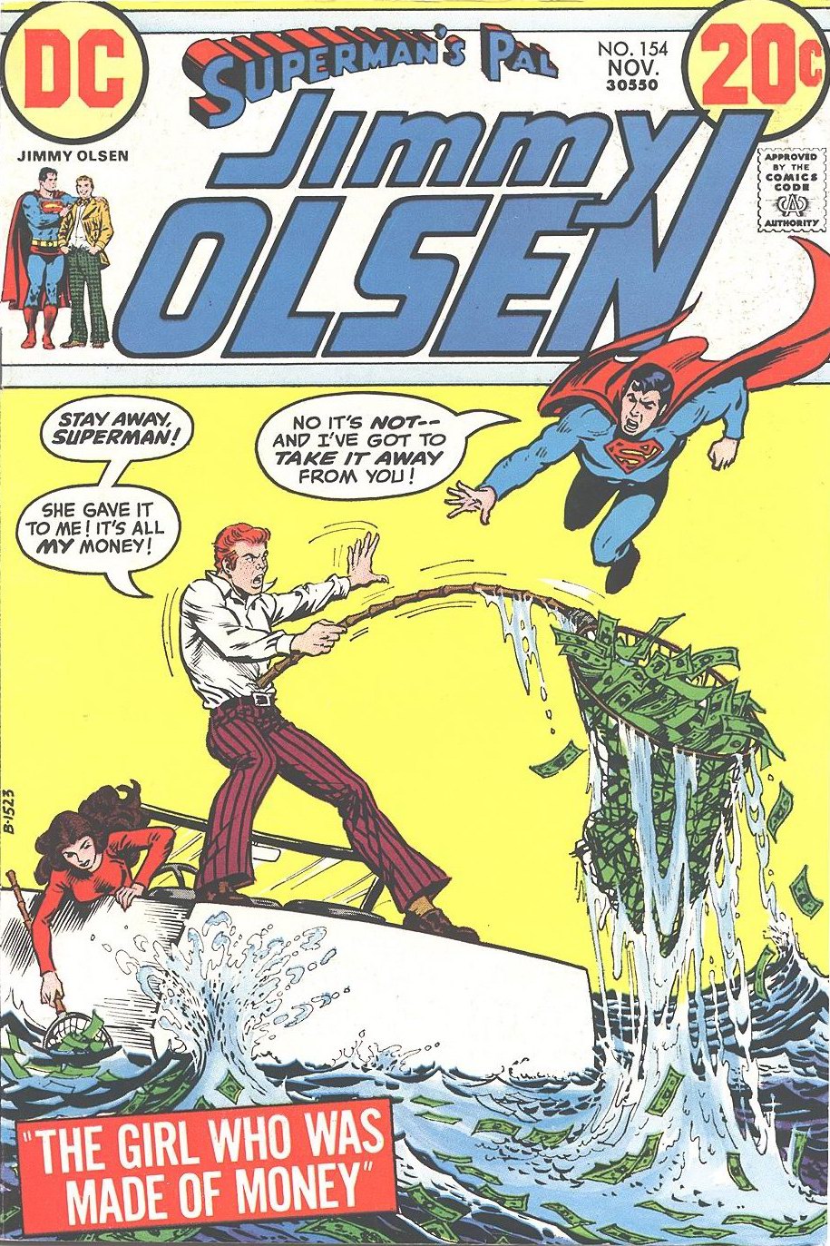 Read online Superman's Pal Jimmy Olsen comic -  Issue #154 - 1