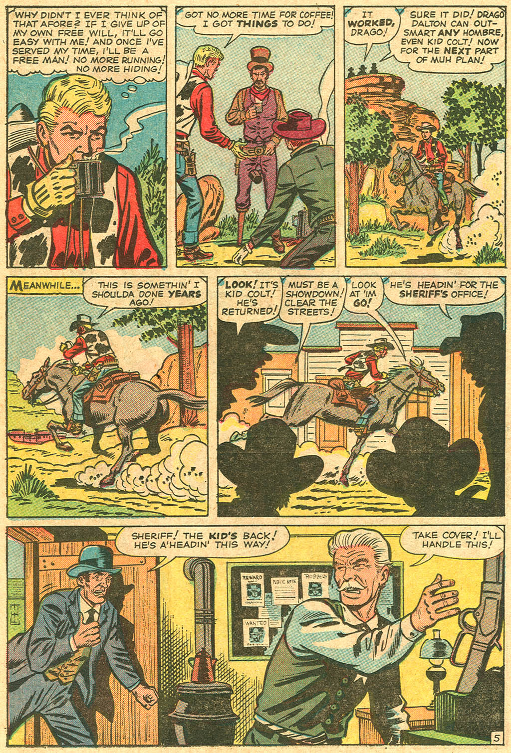 Read online Kid Colt Outlaw comic -  Issue #130 - 58