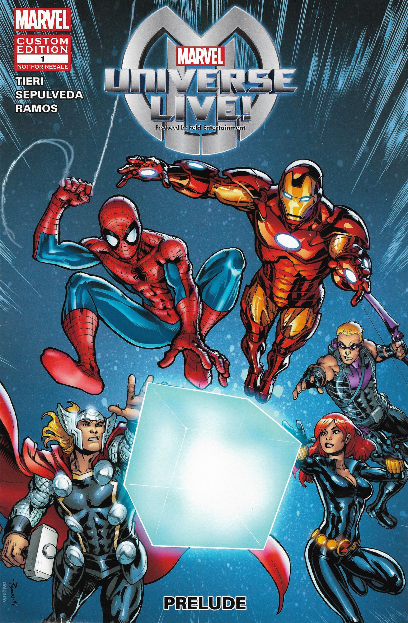 Read online Marvel Universe Live! Prelude comic -  Issue # Full - 1