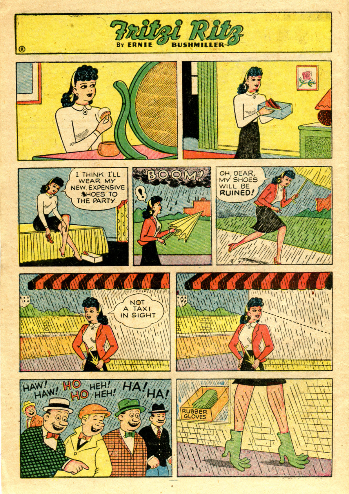 Read online Fritzi Ritz (1953) comic -  Issue #32 - 5