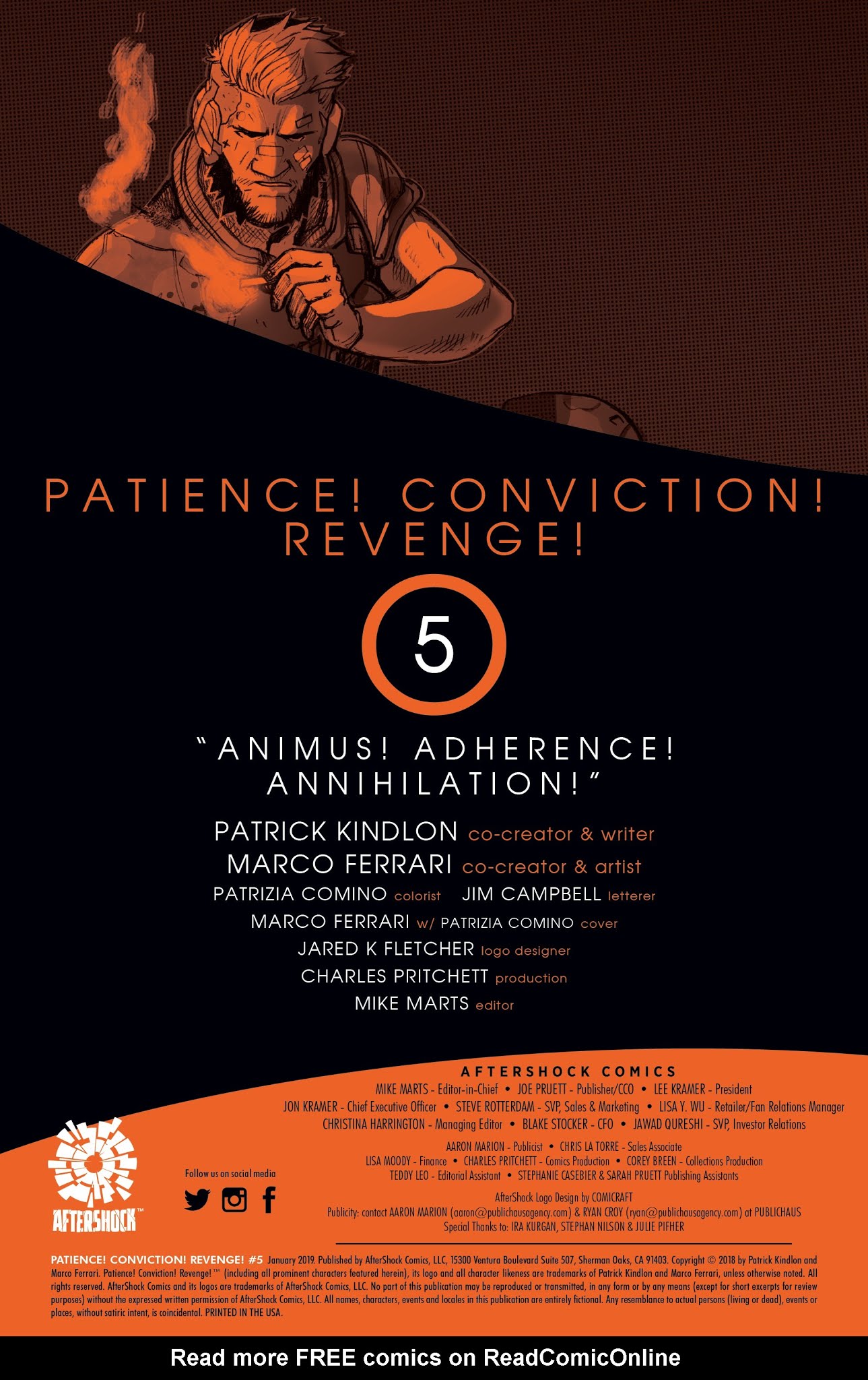 Read online Patience! Conviction! Revenge! comic -  Issue #5 - 2