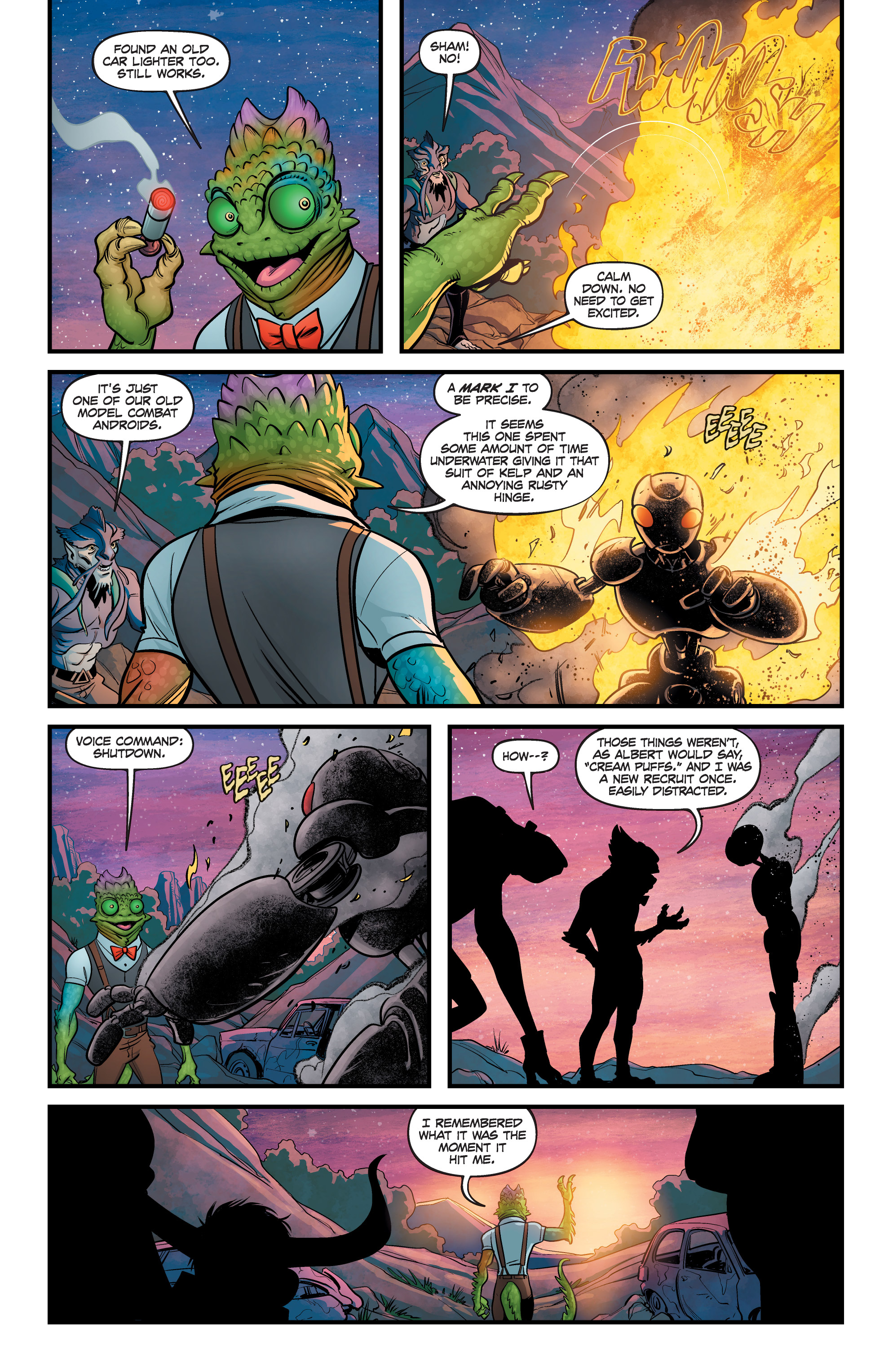 Read online Alter Nation: The Mystery of Whining Winny comic -  Issue # Full - 12