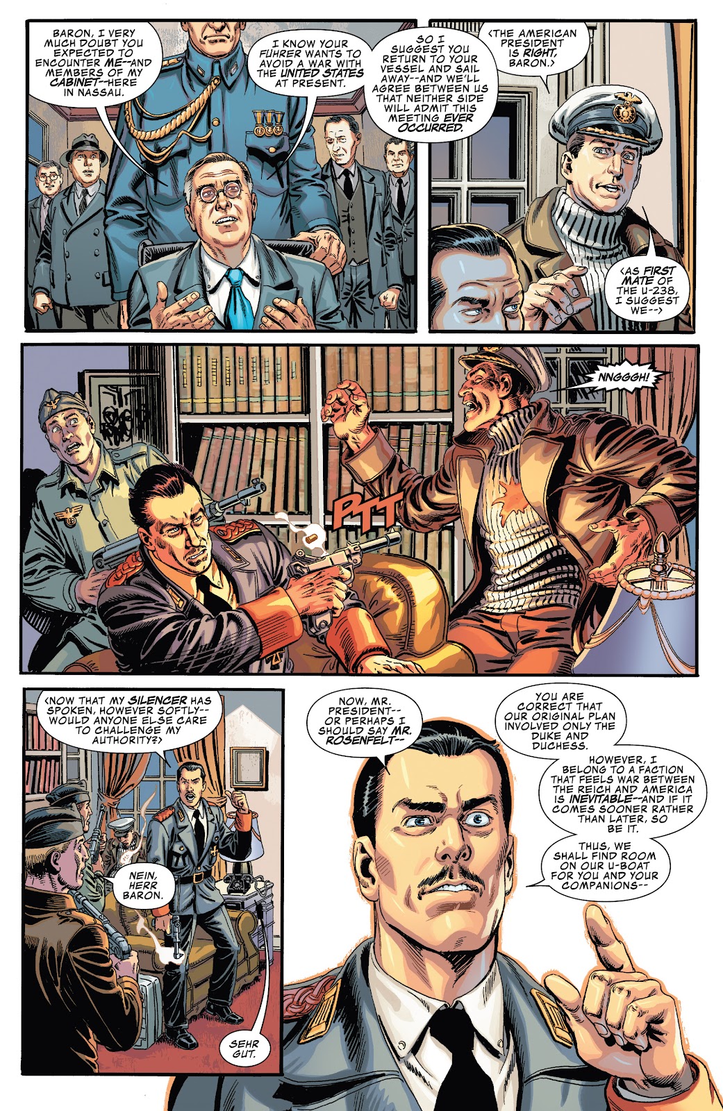 Captain America & the Invaders: Bahamas Triangle issue Full - Page 17