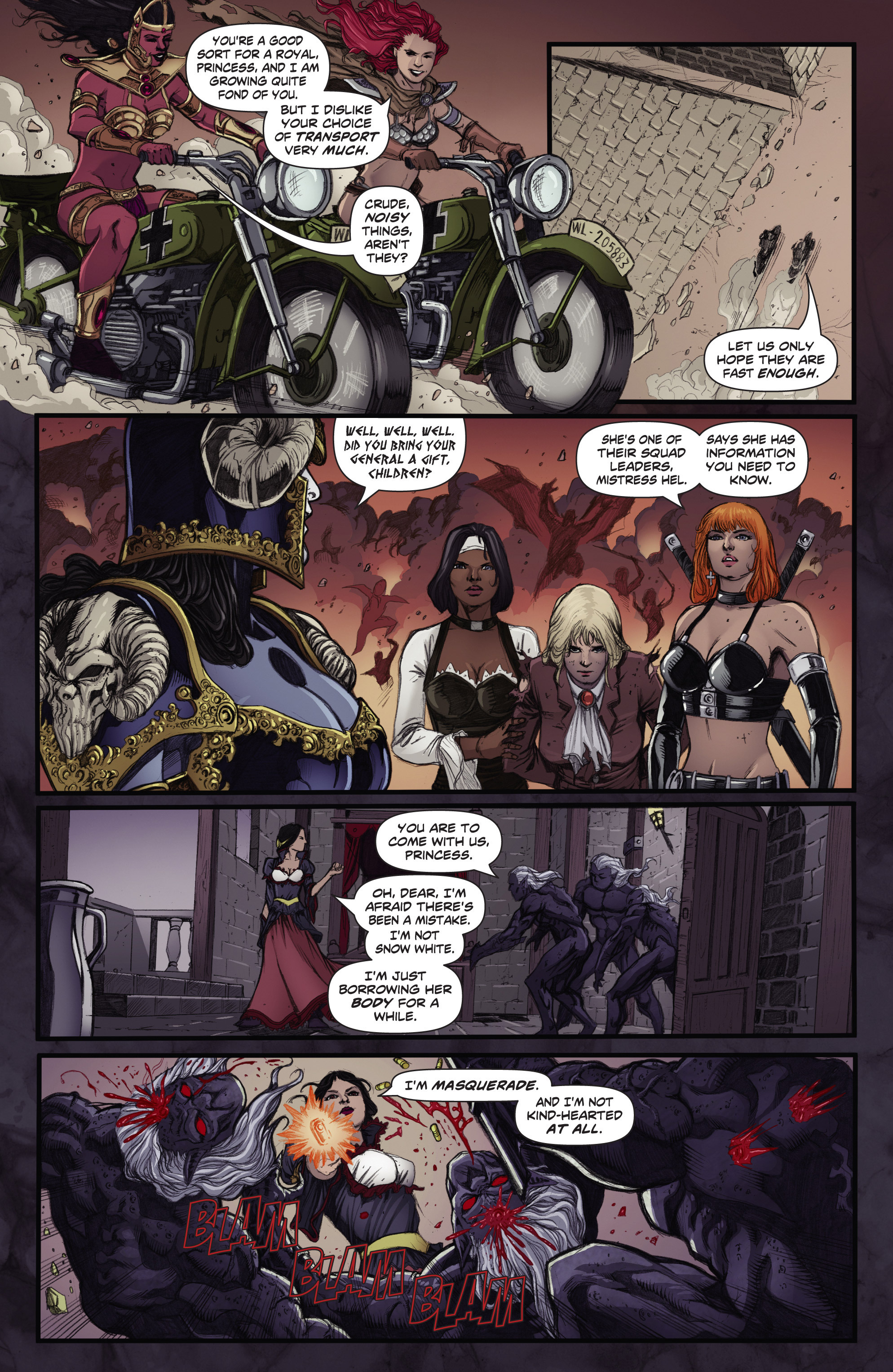 Read online Swords of Sorrow comic -  Issue #6 - 16
