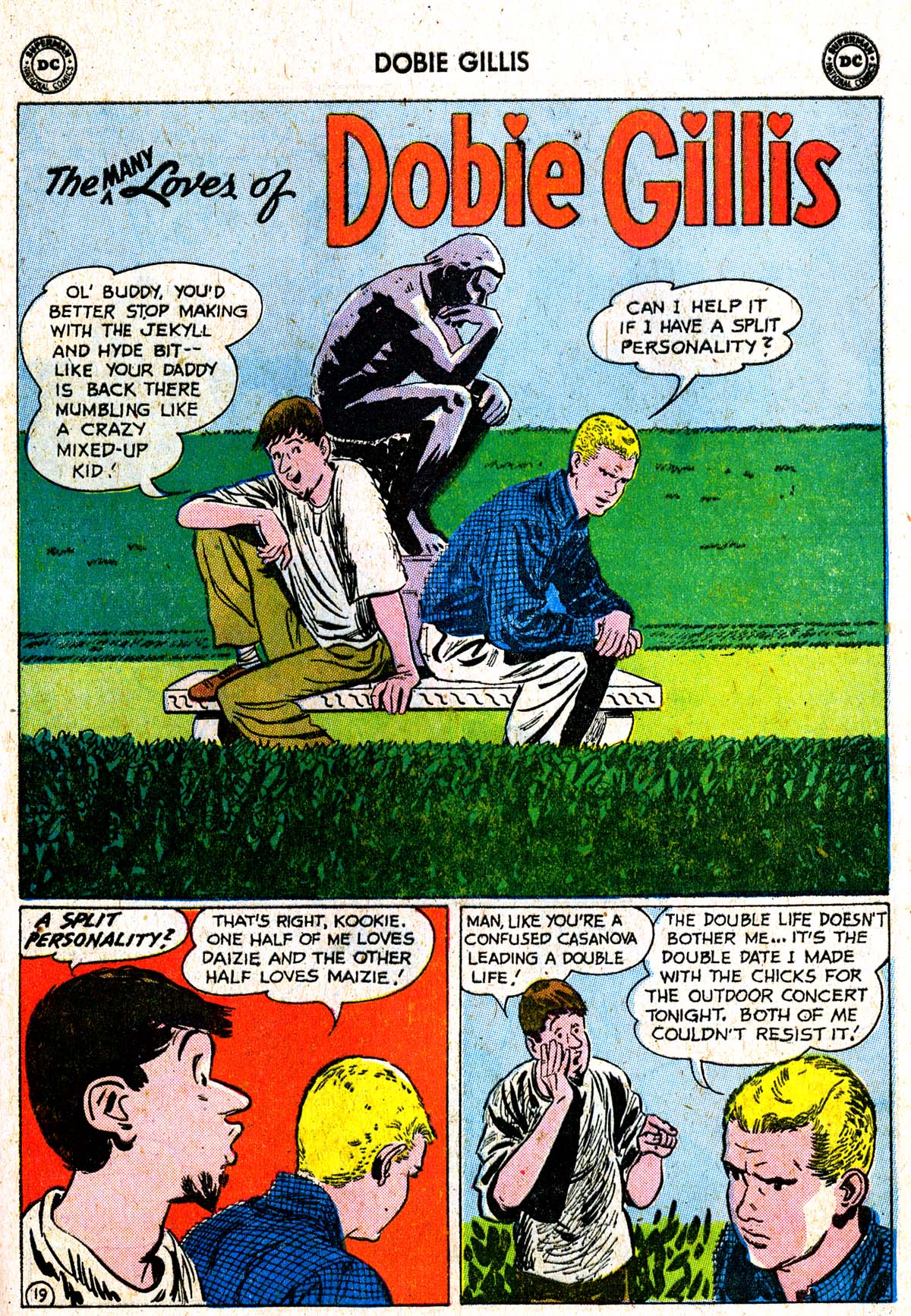 Read online Many Loves of Dobie Gillis comic -  Issue #5 - 25
