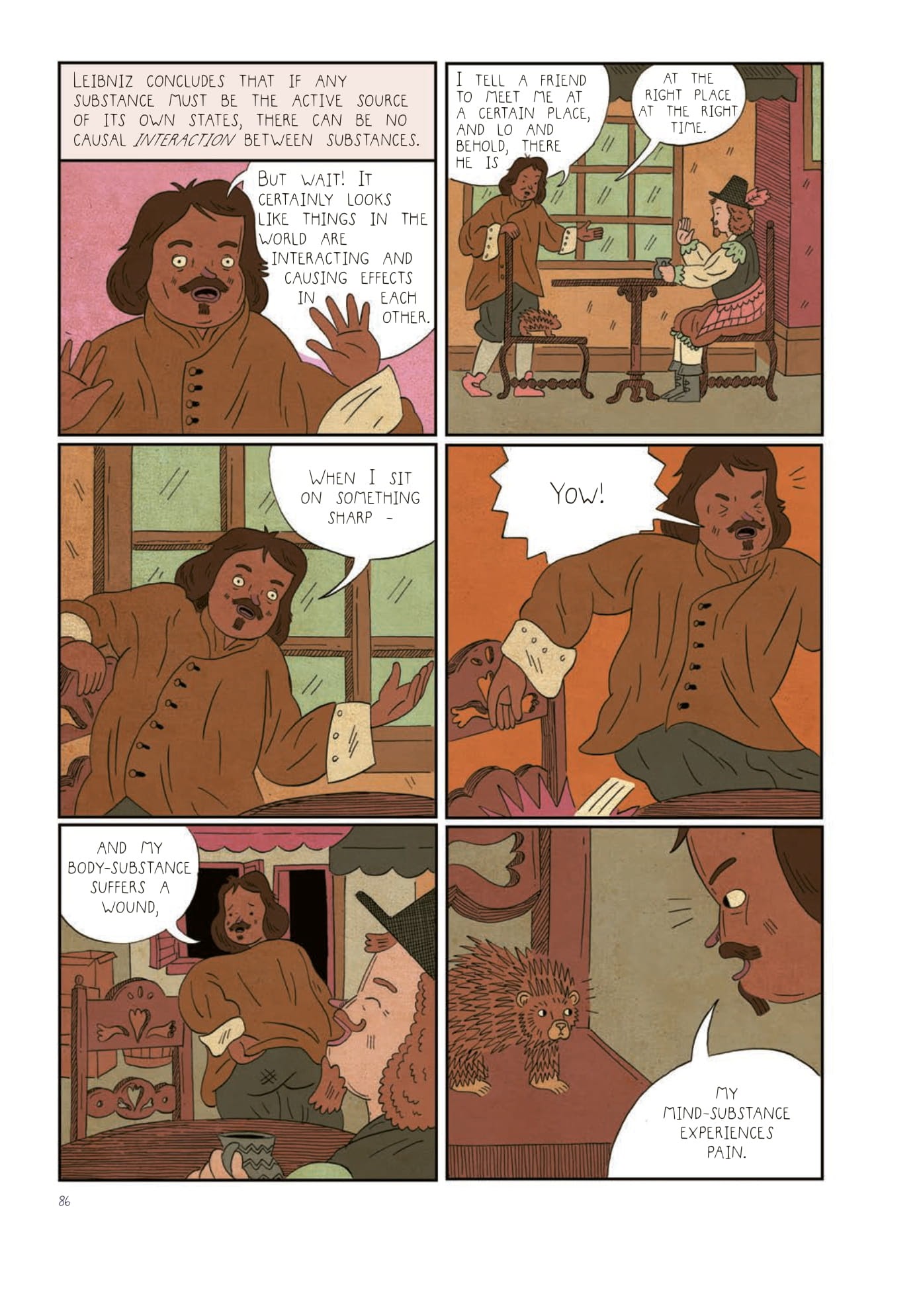 Read online Heretics!: The Wondrous (and Dangerous) Beginnings of Modern Philosophy comic -  Issue # TPB (Part 1) - 87