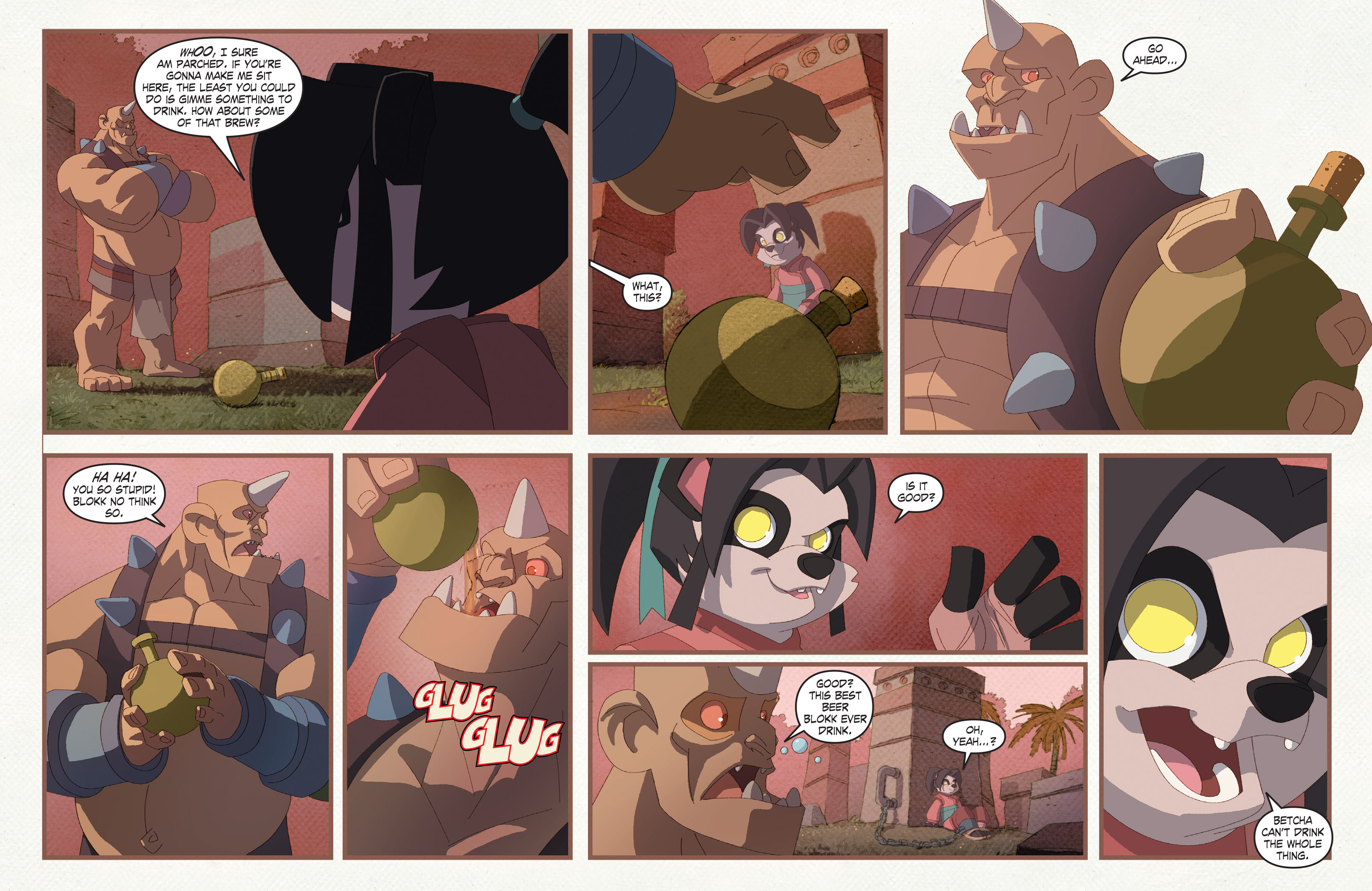 Read online World of Warcraft: Pearl of Pandaria comic -  Issue # Full - 91