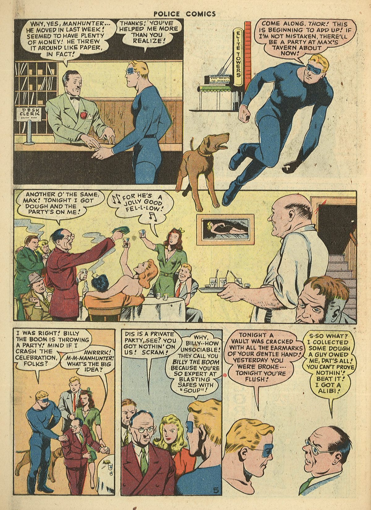 Read online Police Comics comic -  Issue #71 - 46