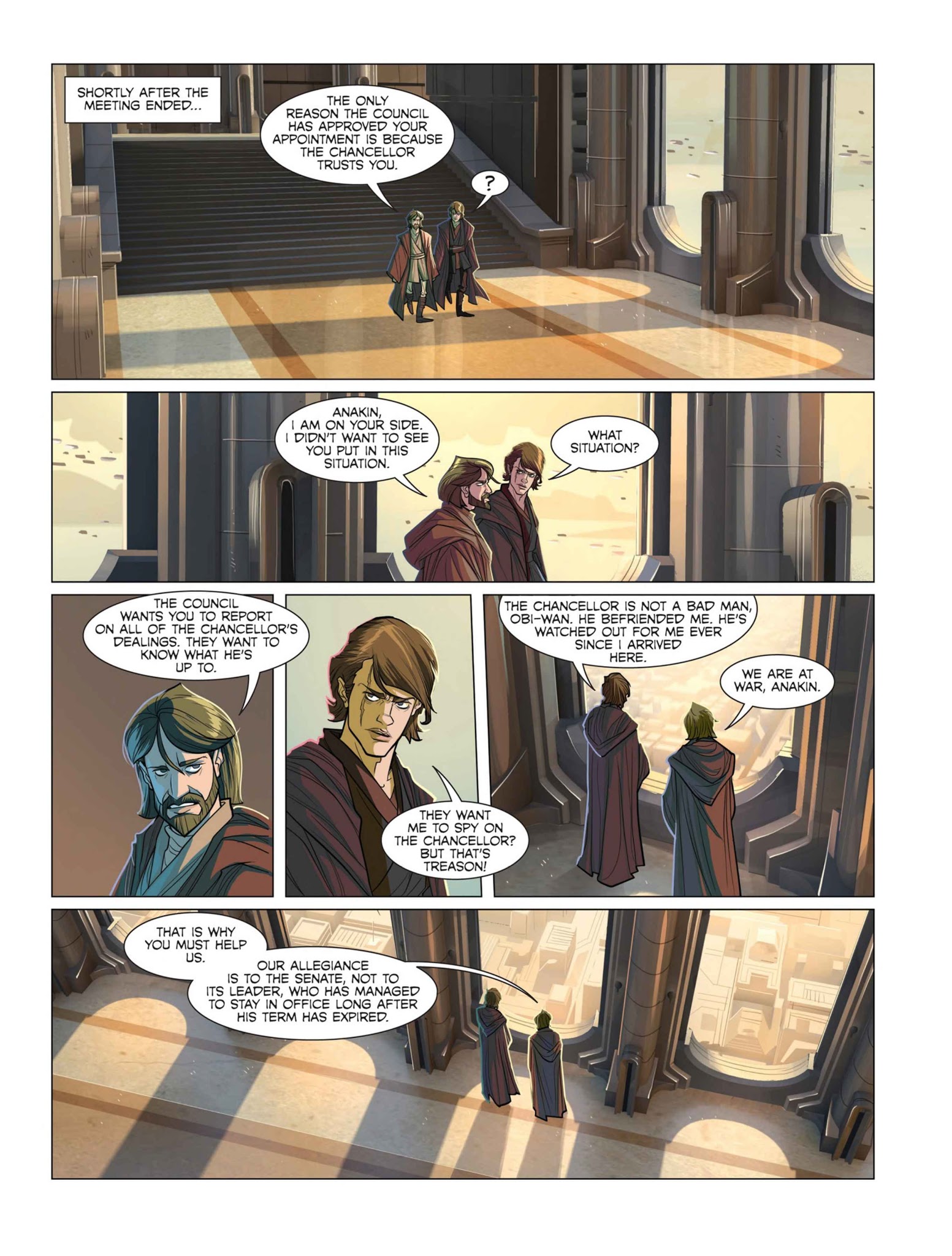 Read online Star Wars: The Prequel Trilogy: A Graphic Novel comic -  Issue # Full - 163
