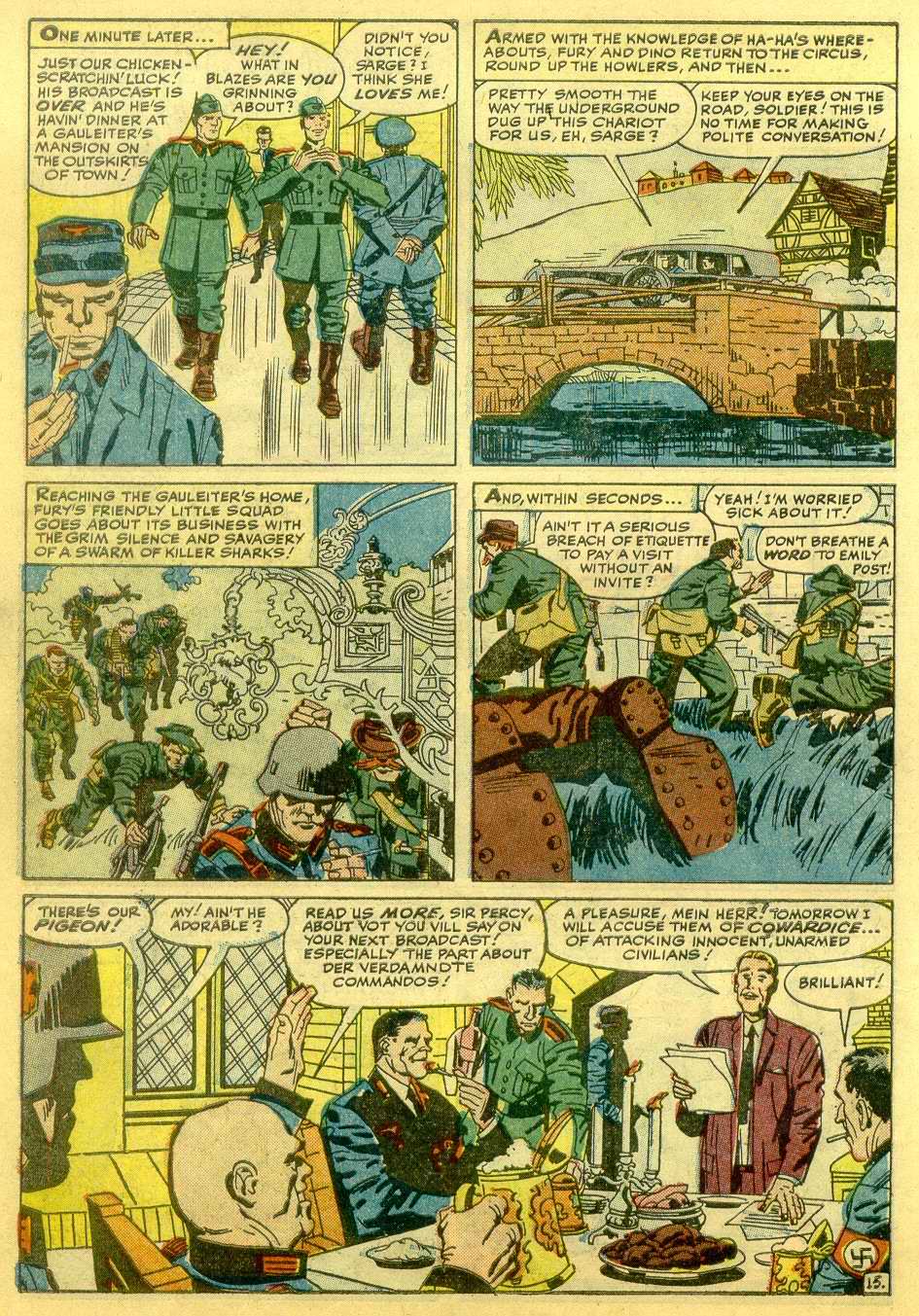 Read online Sgt. Fury comic -  Issue # _Annual 1 - 38