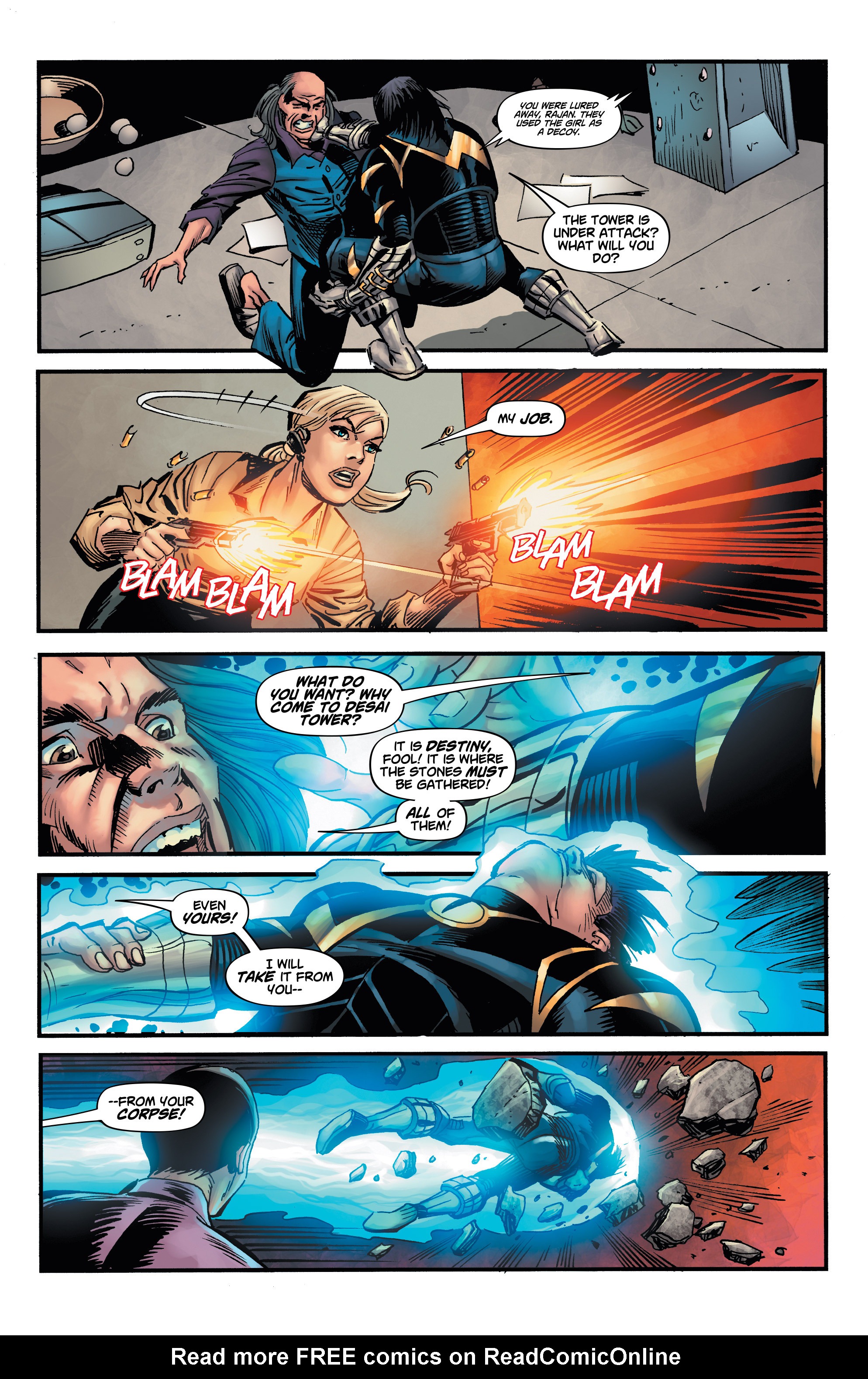 Read online Shadow Tiger comic -  Issue #4 - 5