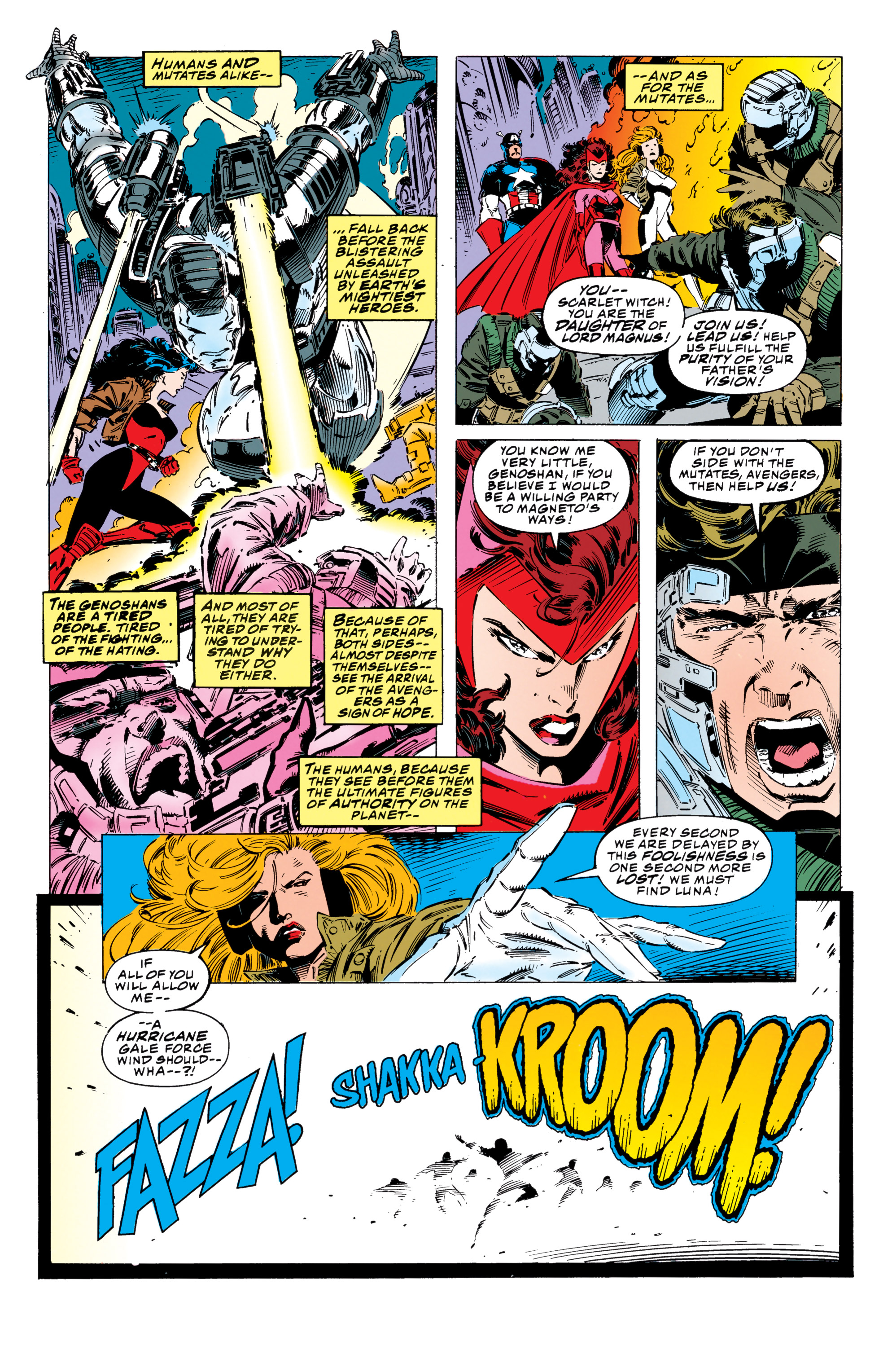 Read online Avengers: Avengers/X-Men - Bloodties comic -  Issue # TPB (Part 1) - 44
