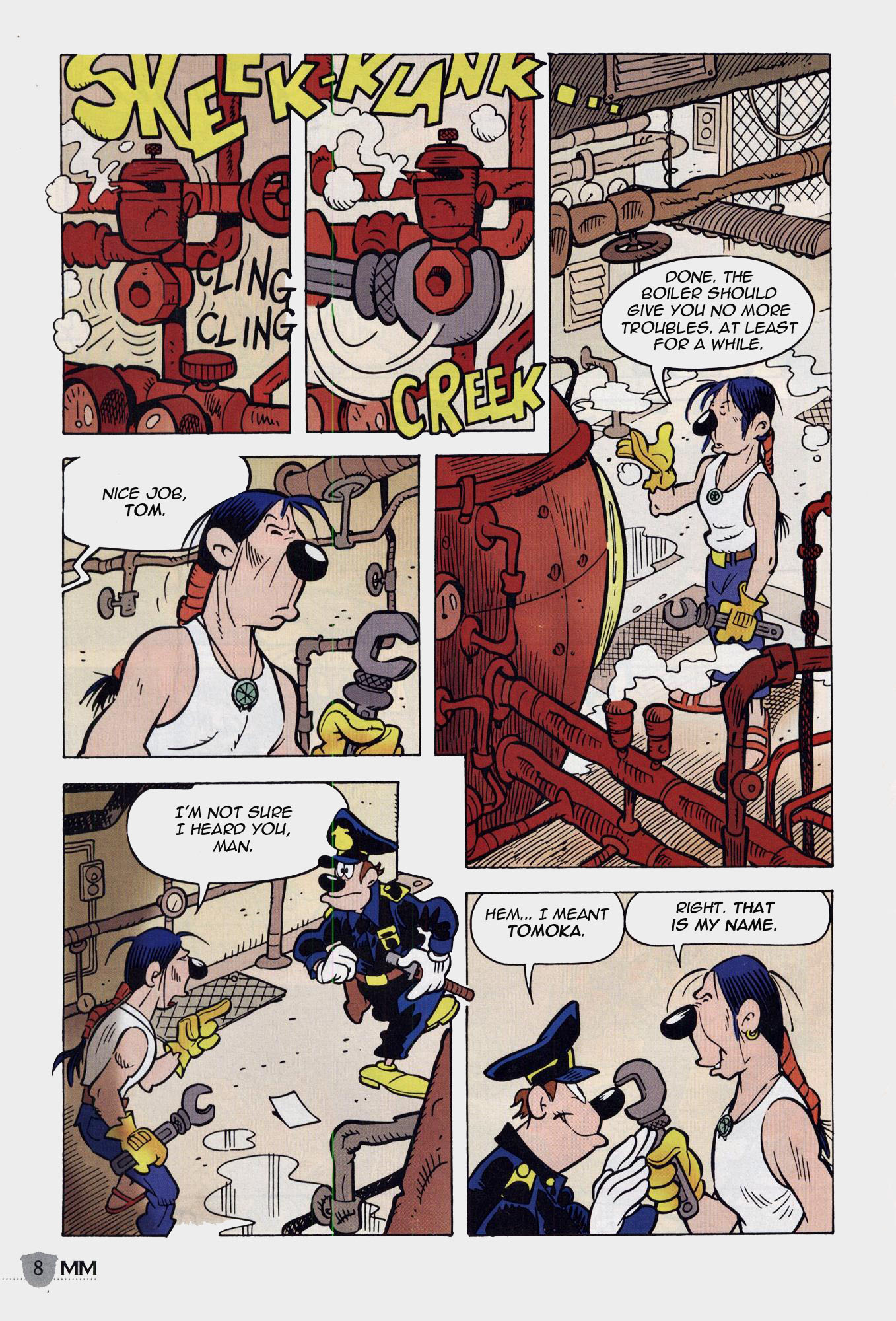 Read online Mickey Mouse Mystery Magazine comic -  Issue #1 - 8