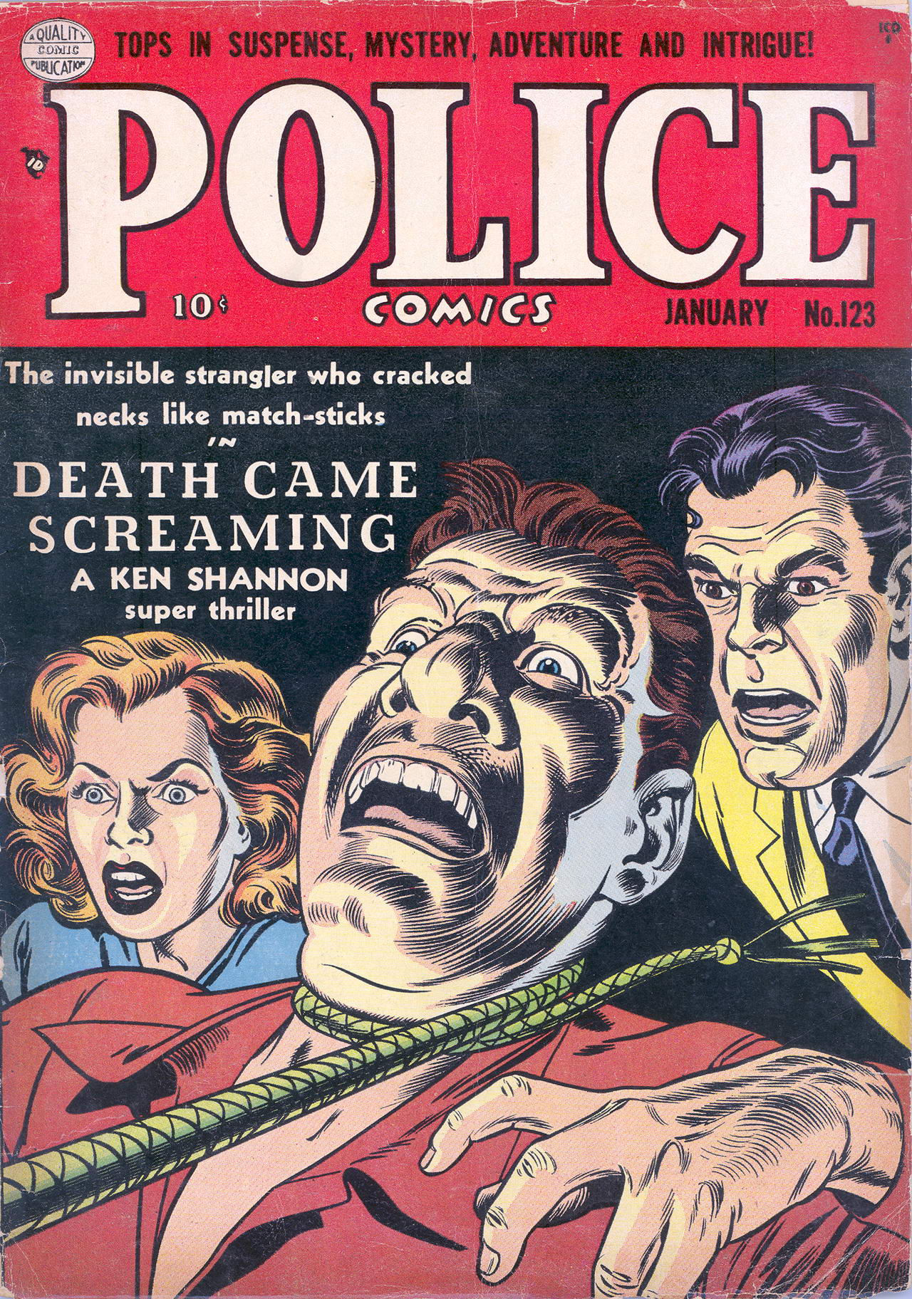 Read online Police Comics comic -  Issue #123 - 1