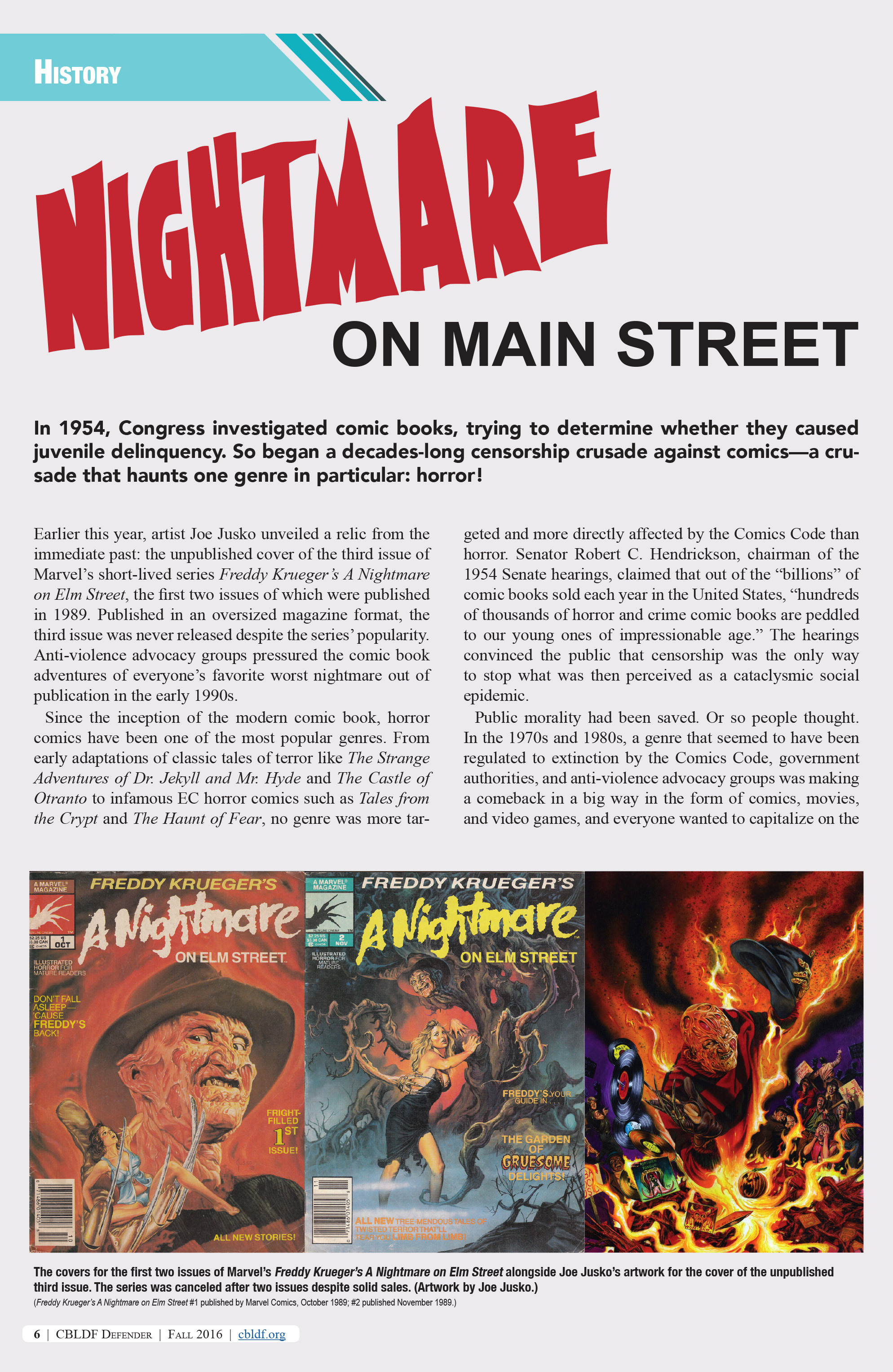 Read online CBLDF Defender comic -  Issue #7 - 6