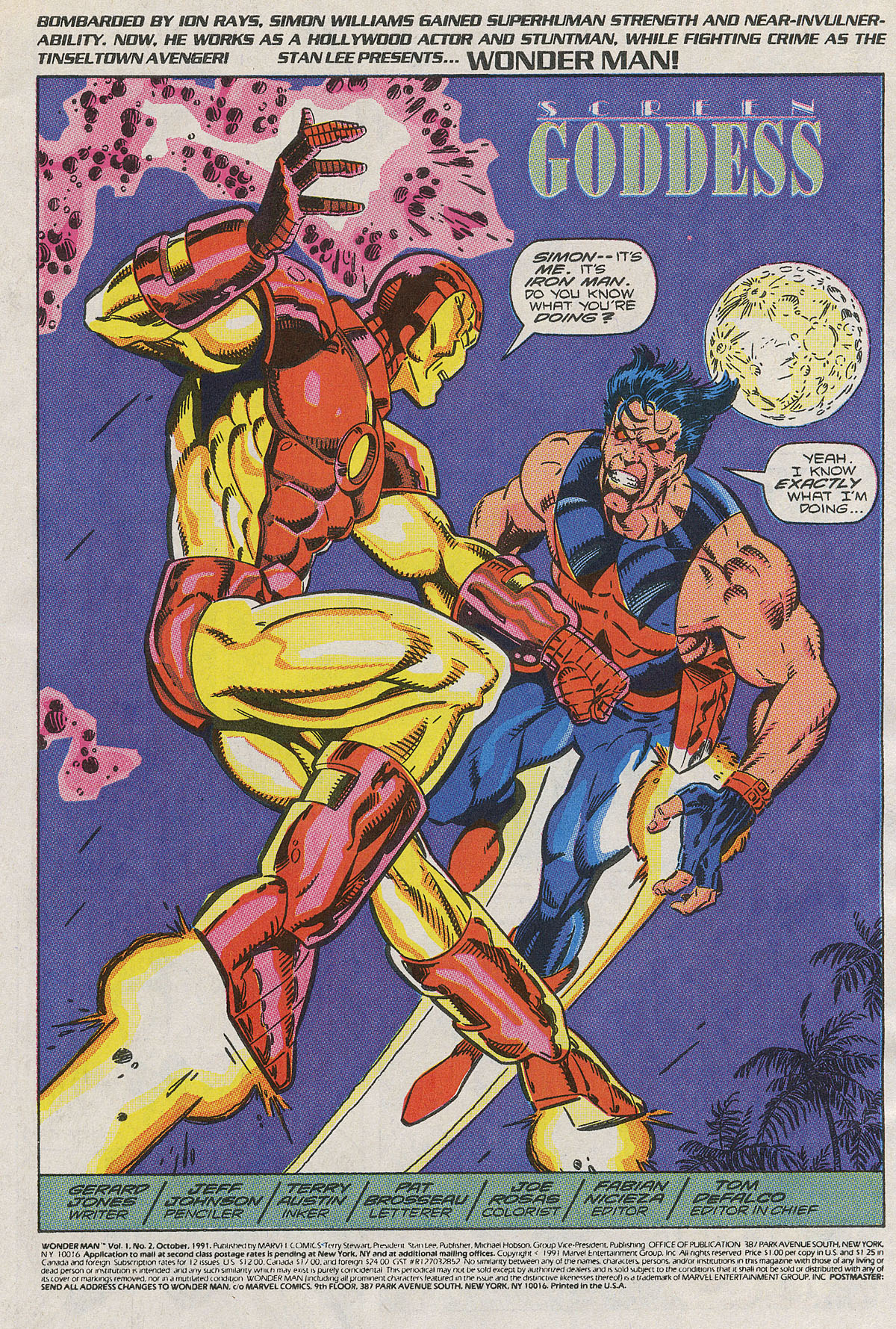 Read online Wonder Man (1991) comic -  Issue #2 - 2
