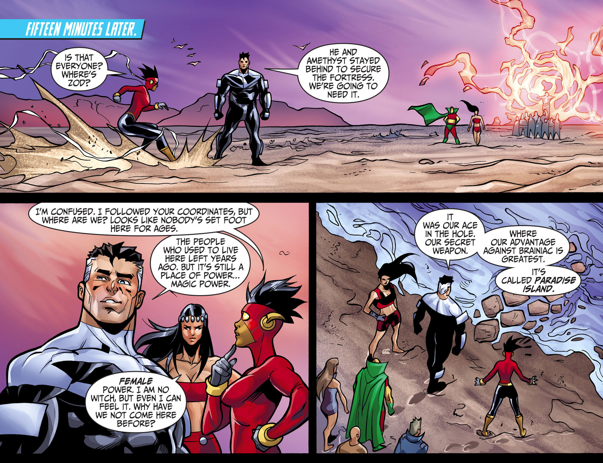 Read online Justice League Beyond 2.0 comic -  Issue #13 - 21