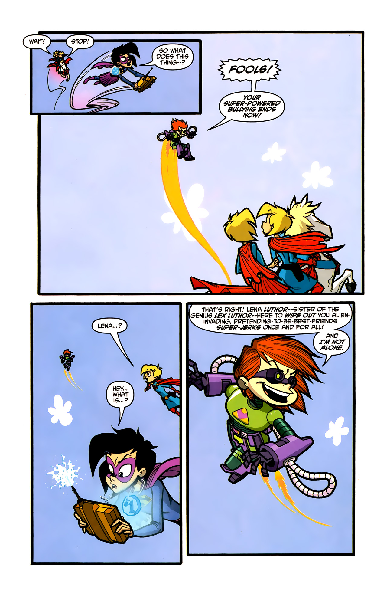 Read online Supergirl: Cosmic Adventures in the 8th Grade comic -  Issue #5 - 20