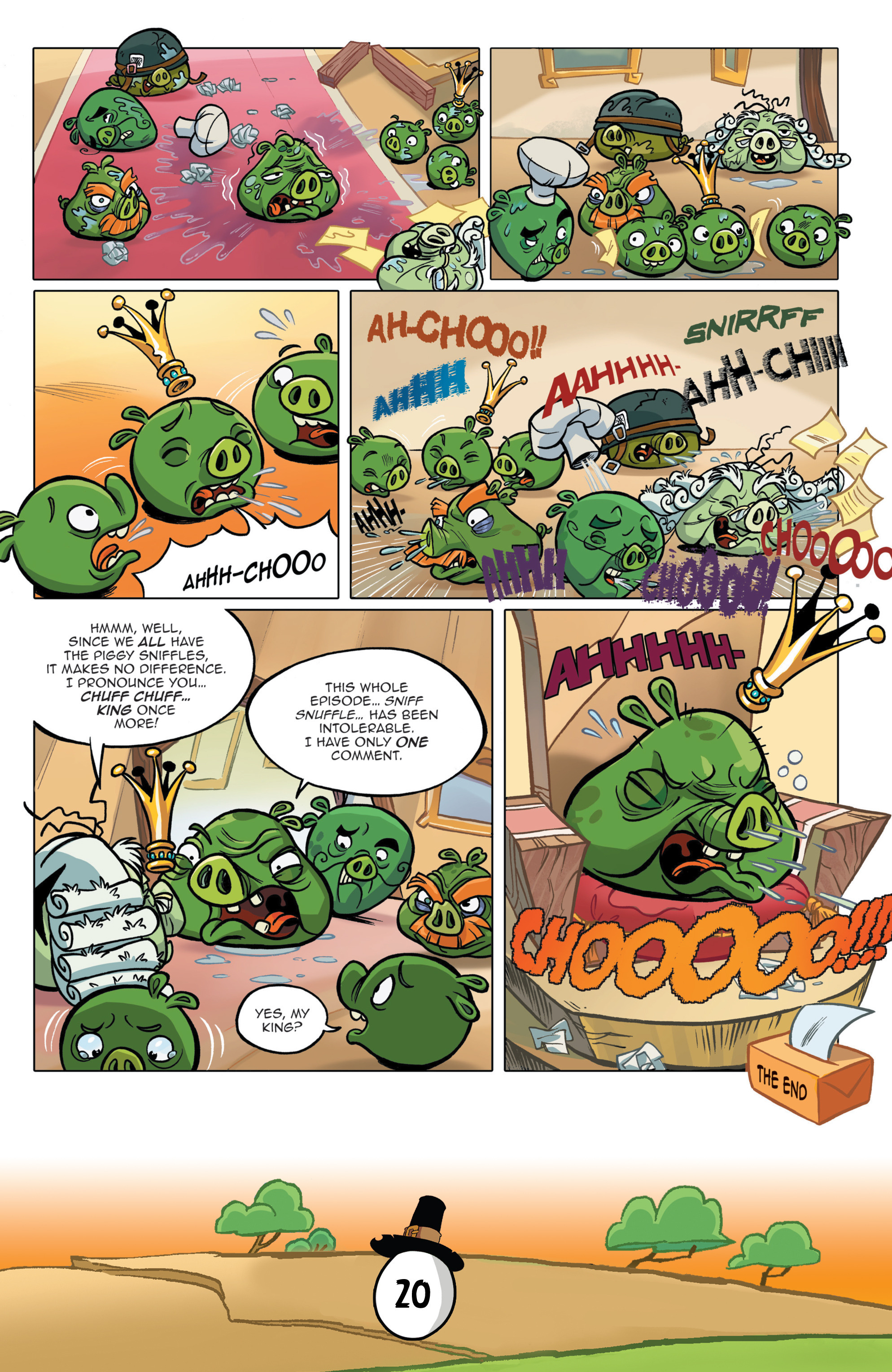 Read online Angry Birds Comics (2016) comic -  Issue #11 - 22